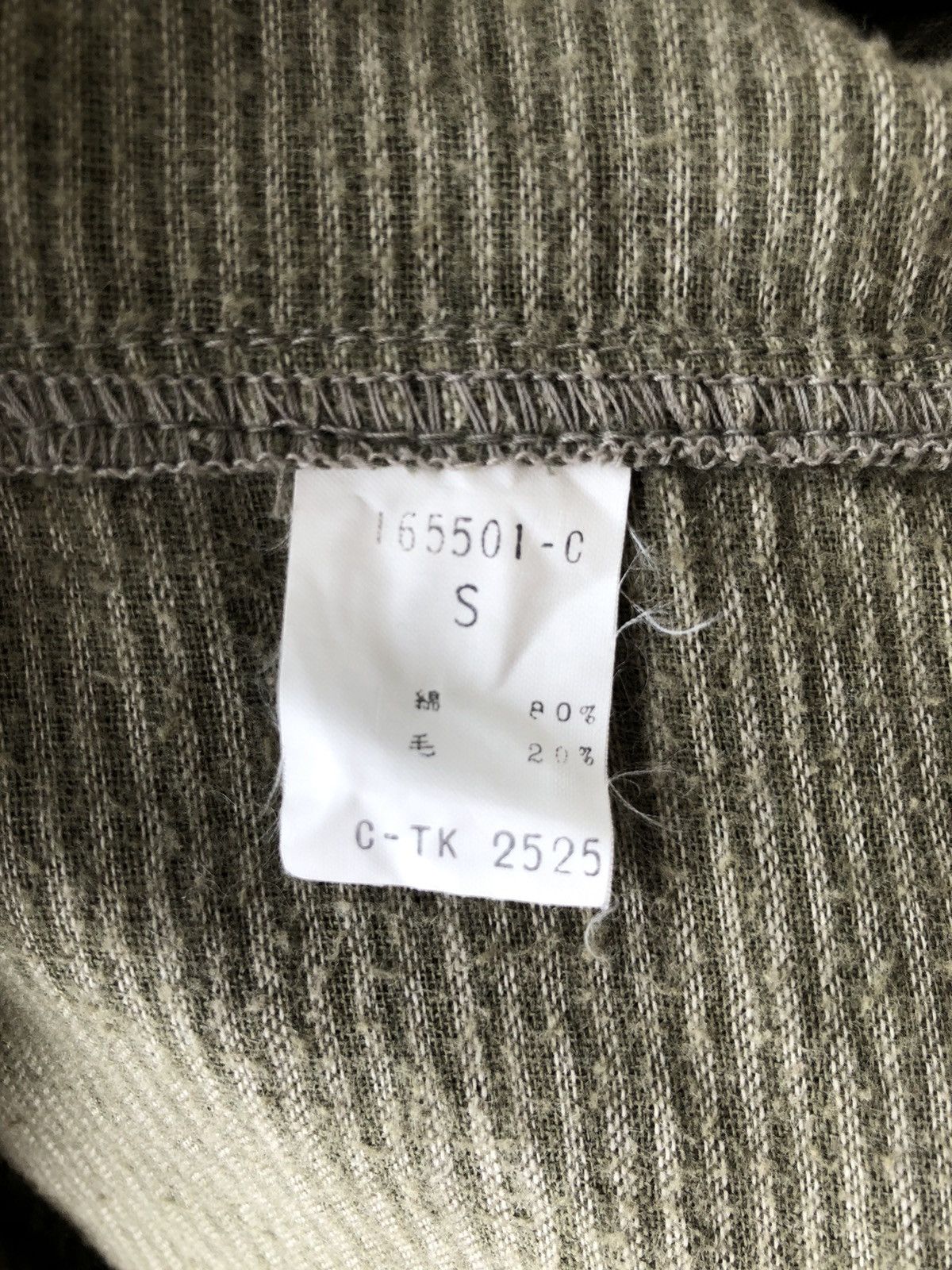 Issey Miyake ARCHIVE🔥80s Mandarin Collar Wrinkles Unstructure Shirt Jkt Size US L / EU 52-54 / 3 - 9 Thumbnail