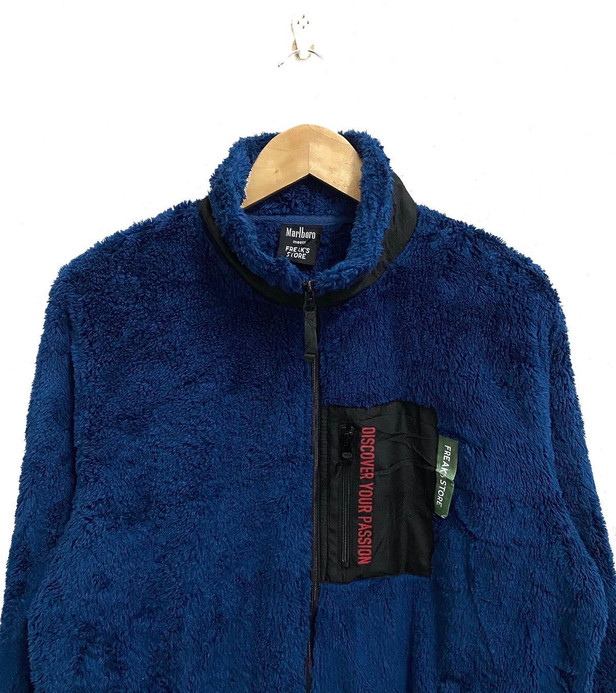 Marlboro MARLBORO X FREAK STORE FLEECE SMALL LOGO ZIPPER SWEATER Size US L / EU 52-54 / 3 - 4 Thumbnail