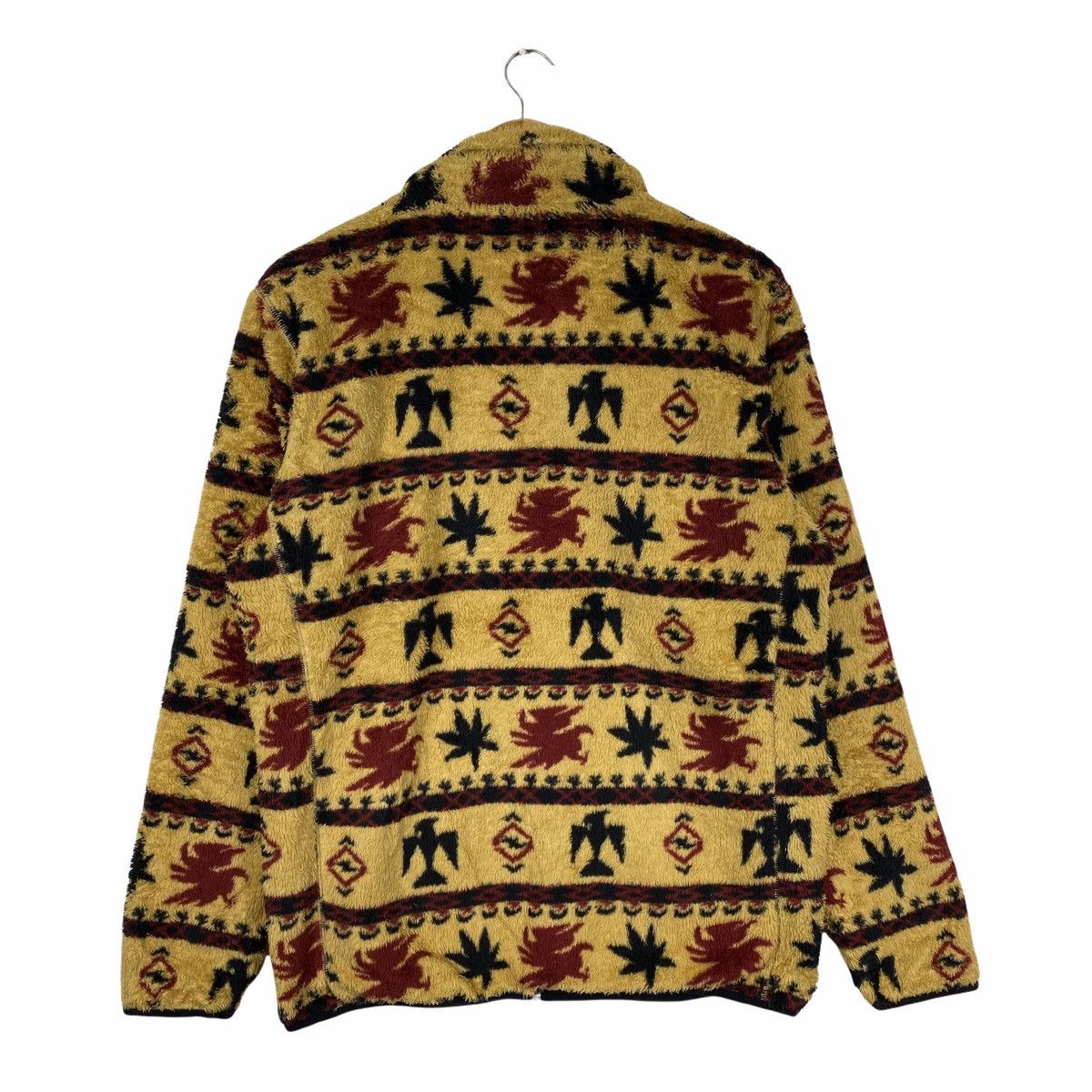 Japanese Brand IGNIO MOTIF ANIMAL DESIGN FLEECE ZIPPER SWEATER Size US M / EU 48-50 / 2 - 2 Thumbnail