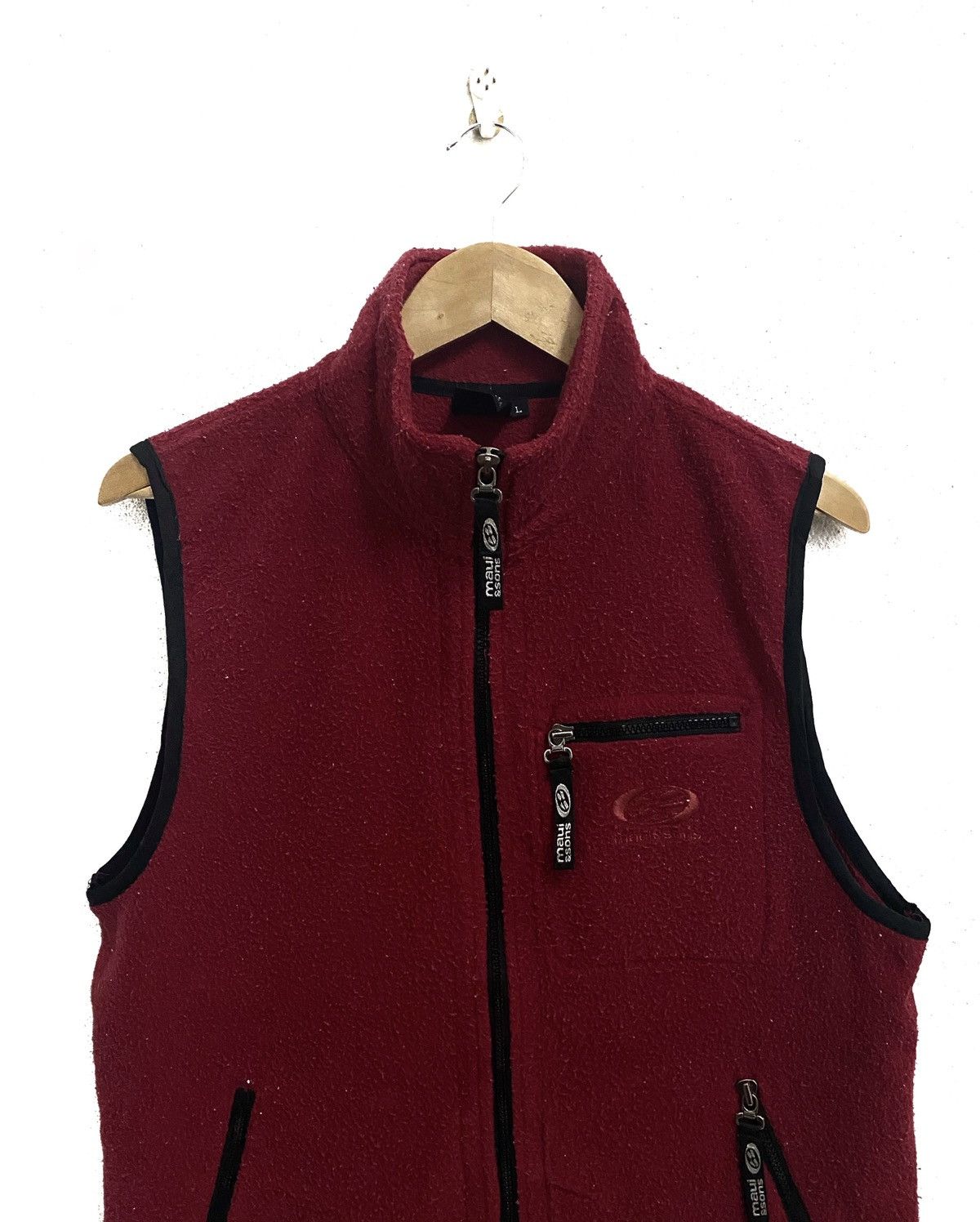 Maui and Sons × Vintage VINTAGE MAUI AND SONS HAWAII SURFING FLEECE ZIPPER VESTS Size US M / EU 48-50 / 2 - 4 Thumbnail