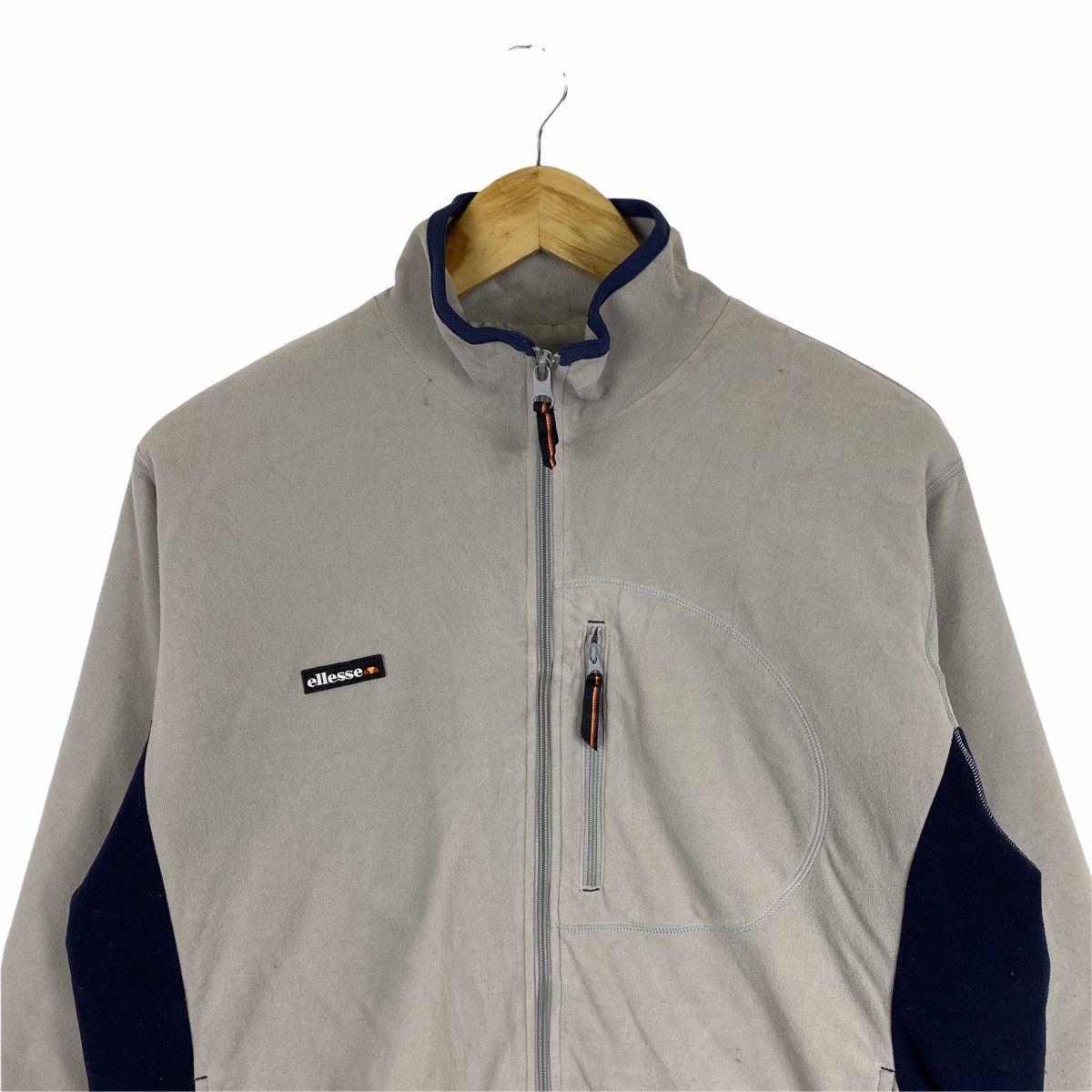 Ellesse × Vintage VINTAGE ELLESSE SMALL LOGO FLEECE ZIPPER SWEATER Size US S / EU 44-46 / 1 - 5 Thumbnail