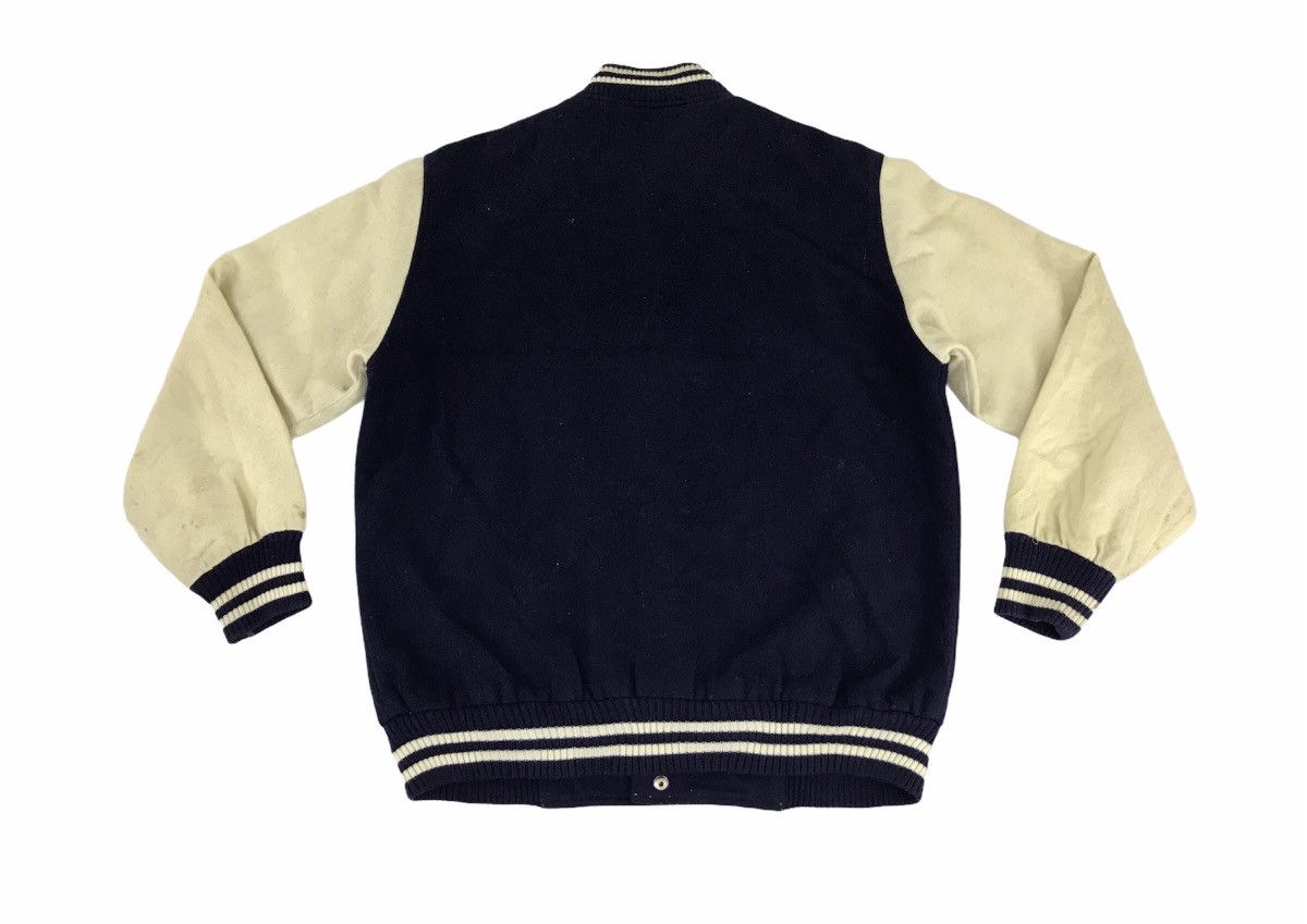 Japanese Brand Vintage Sharpman Varsity Jacket Wool Quilted Inner hype Size US L / EU 52-54 / 3 - 2 Thumbnail