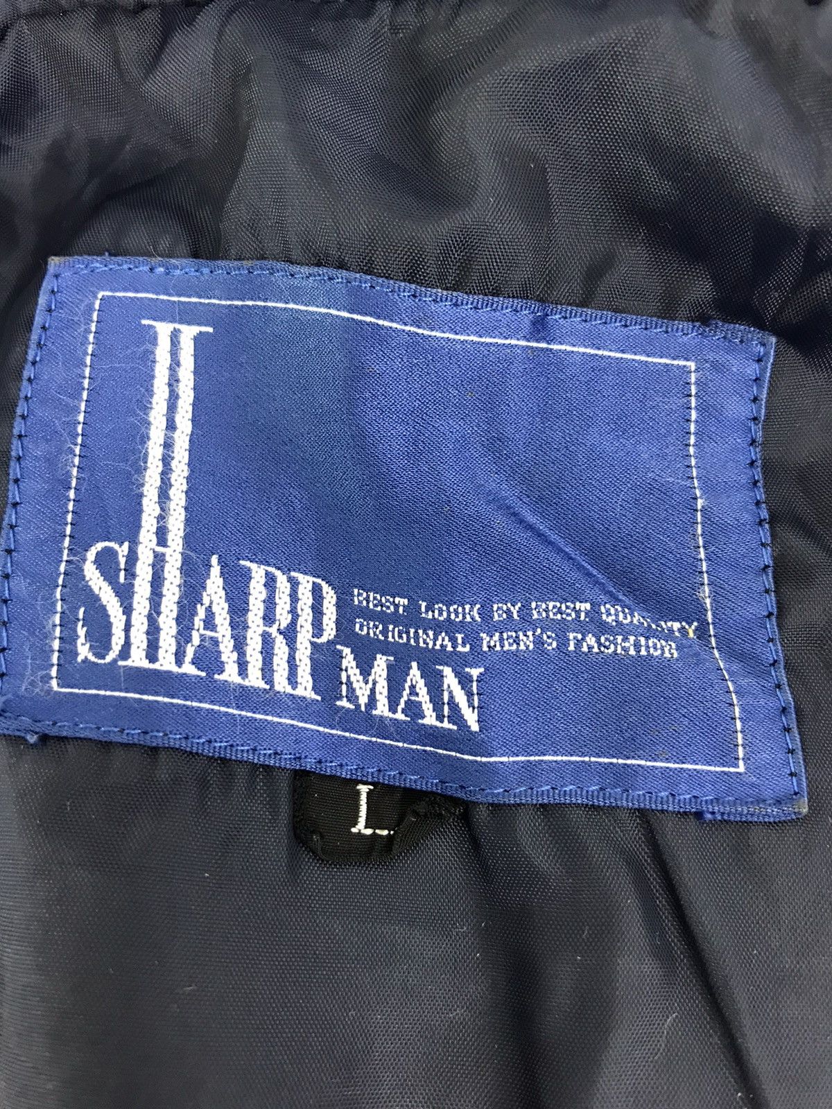 Japanese Brand Vintage Sharpman Varsity Jacket Wool Quilted Inner hype Size US L / EU 52-54 / 3 - 5 Thumbnail