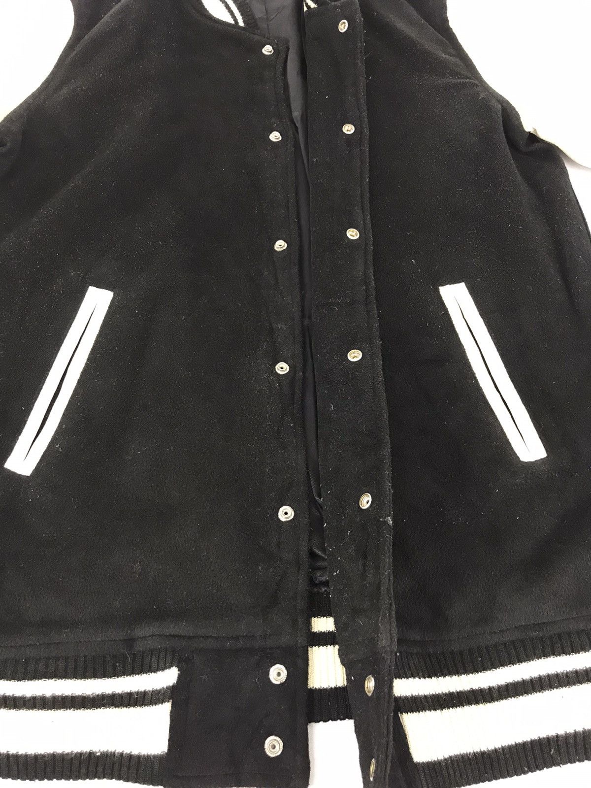 Vintage Rivet & Surge Varsity Jacket Synthetic Leather Sleeve Size US M / EU 48-50 / 2 - 4 Thumbnail