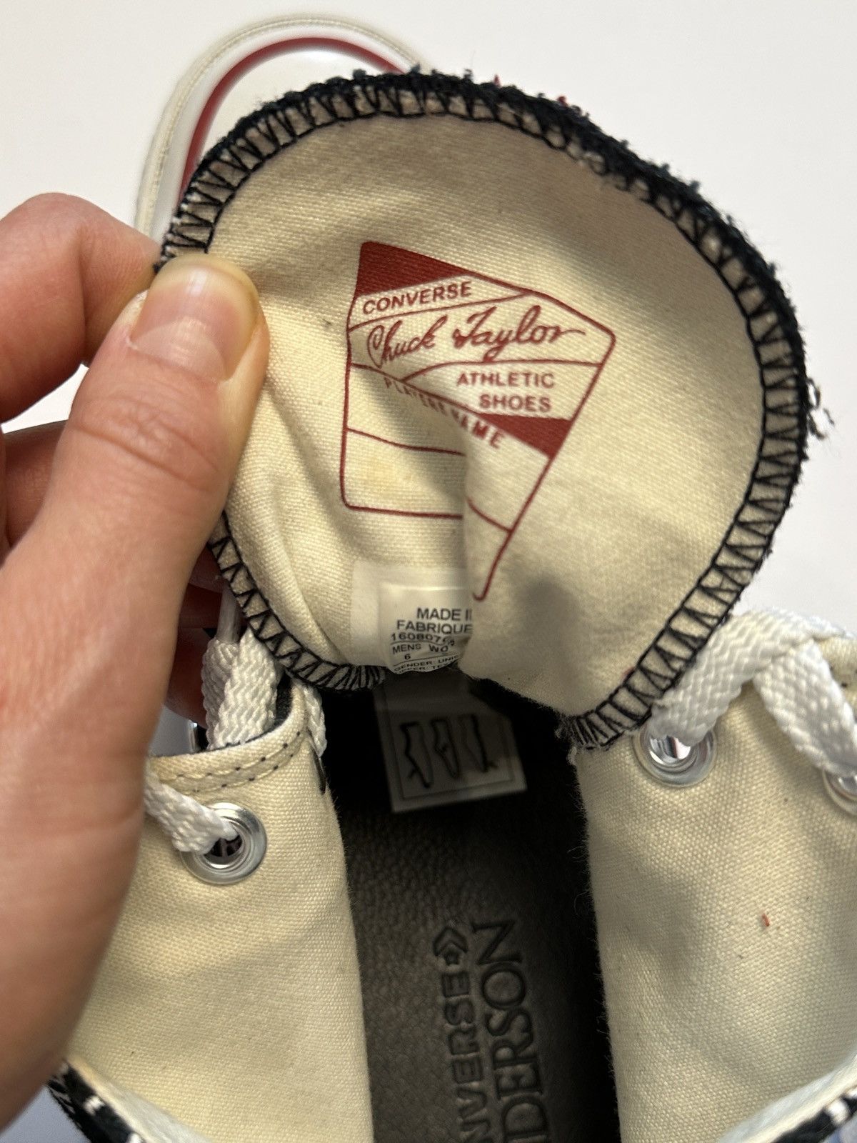 Converse × JW Anderson Converse x J.W Anderson Chuck 70 Hi Size US 6 / EU 39 - 15 Thumbnail