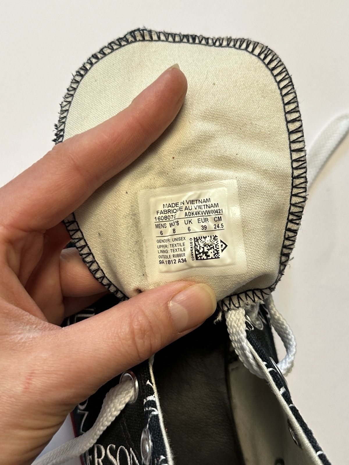 Converse × JW Anderson Converse x J.W Anderson Chuck 70 Hi Size US 6 / EU 39 - 14 Thumbnail
