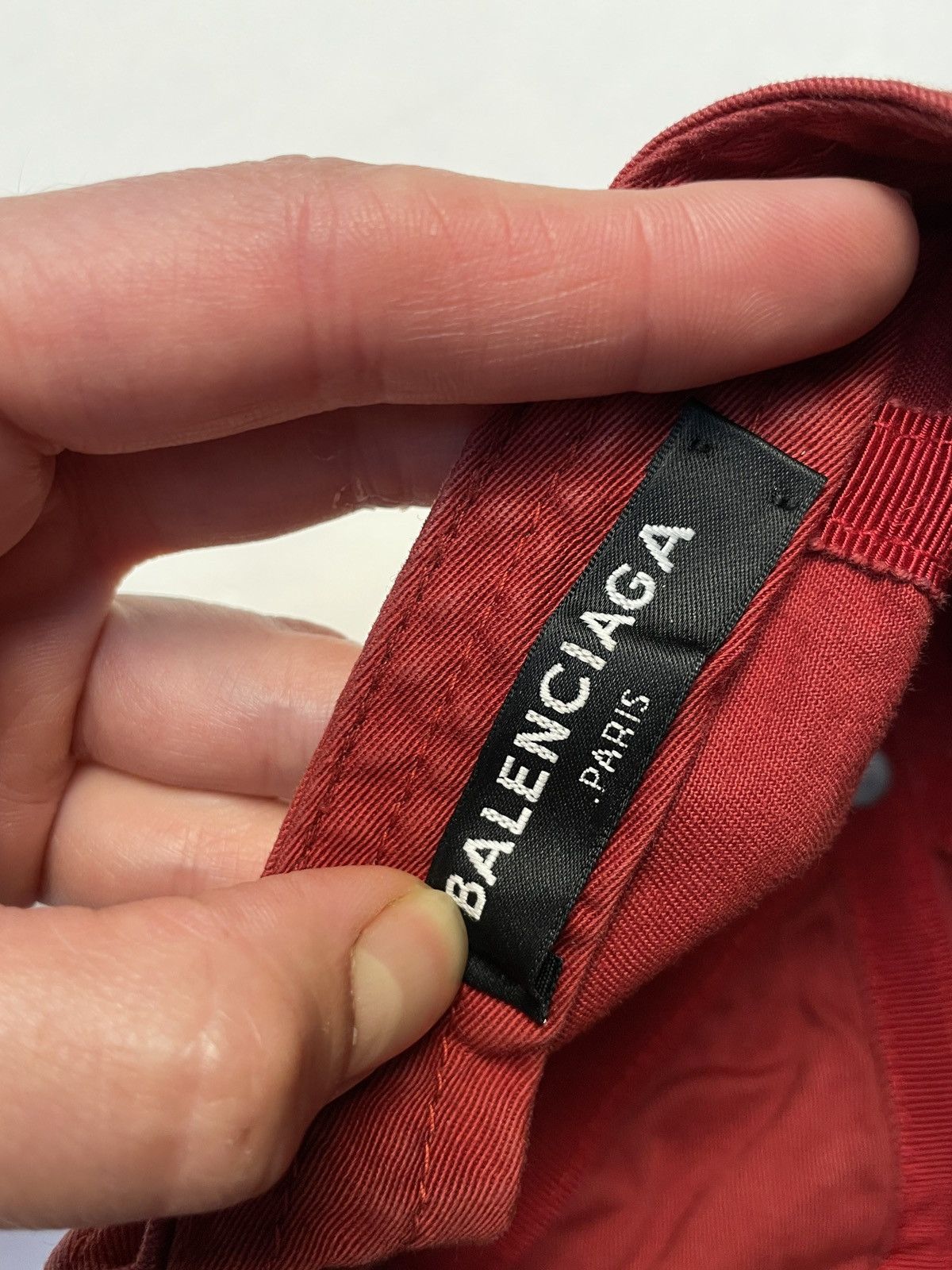 Balenciaga Balenciaga Distressed Embroidered Logo Cap Size ONE SIZE - 11 Thumbnail