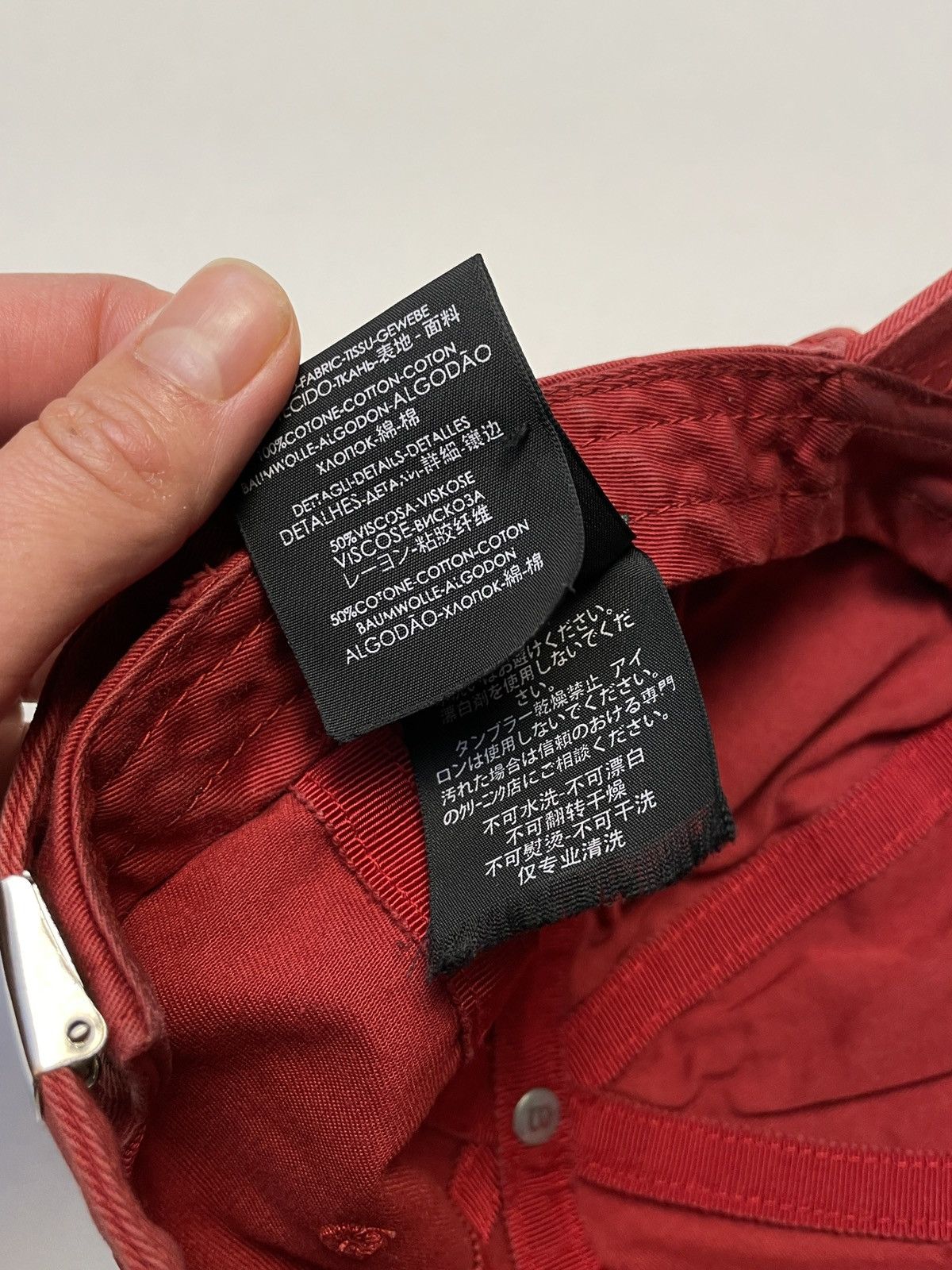 Balenciaga Balenciaga Distressed Embroidered Logo Cap Size ONE SIZE - 8 Thumbnail