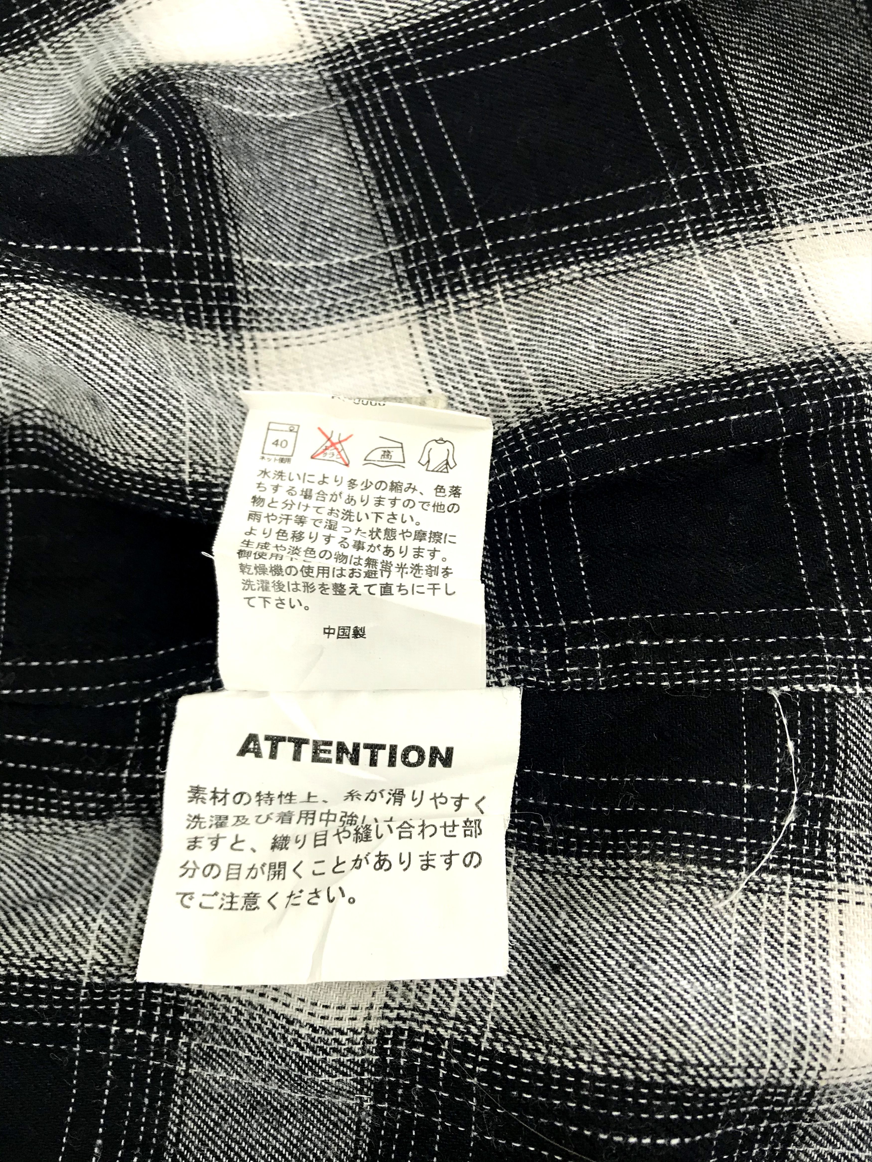 Flannel Vintage Style Commontage Flannel Shirt Double Pockets Size US L / EU 52-54 / 3 - 10 Thumbnail