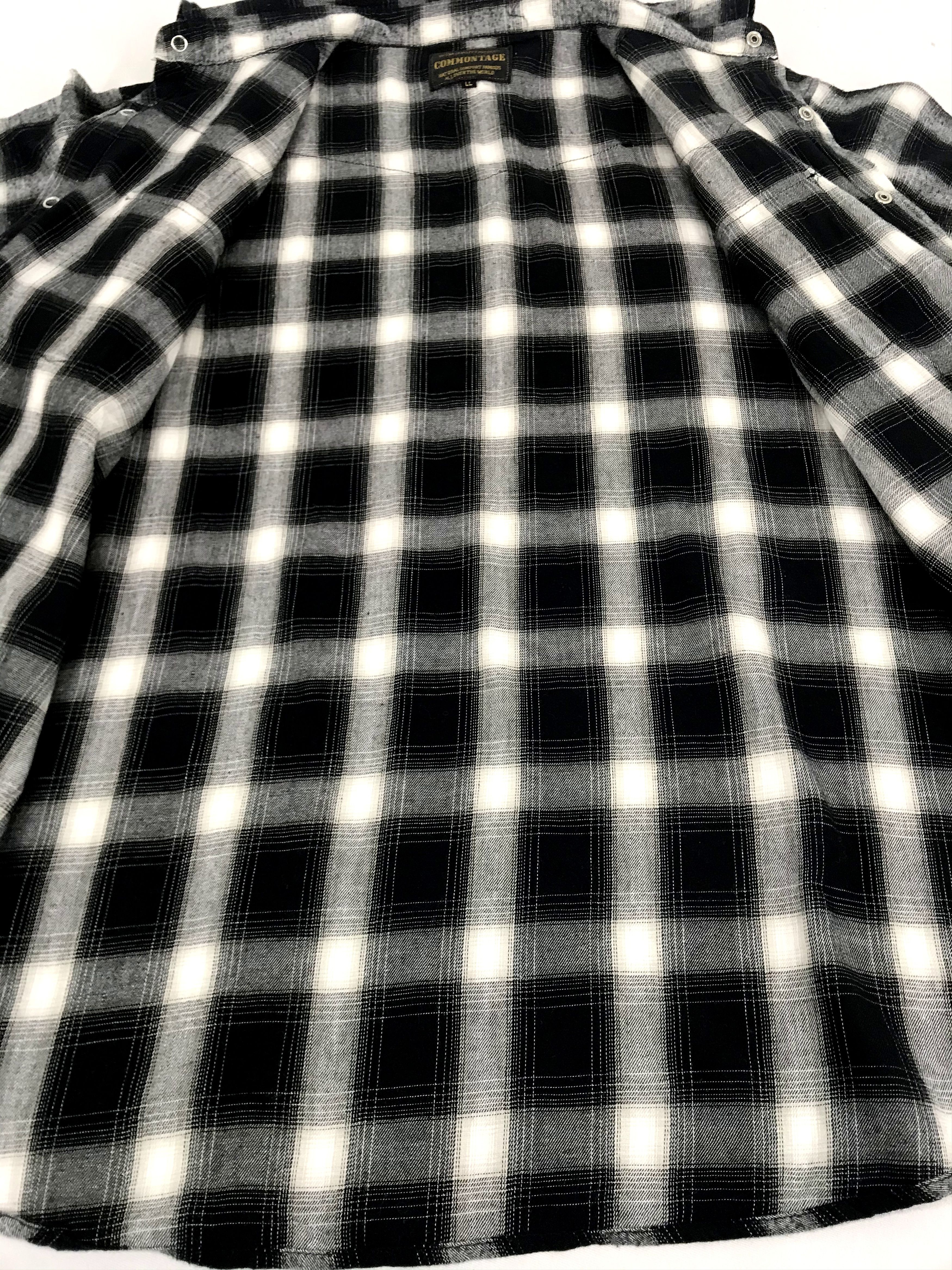Flannel Vintage Style Commontage Flannel Shirt Double Pockets Size US L / EU 52-54 / 3 - 5 Thumbnail