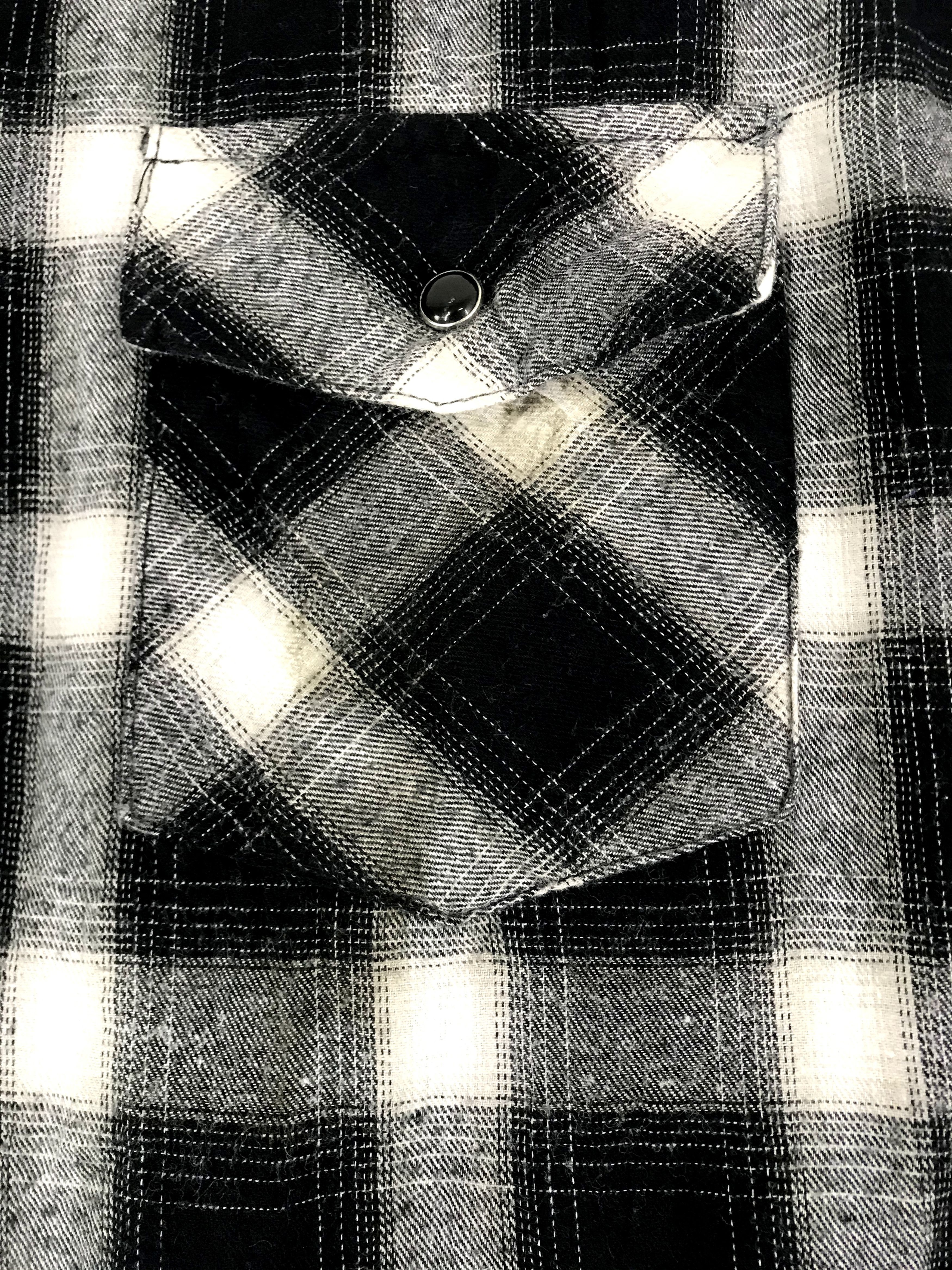 Flannel Vintage Style Commontage Flannel Shirt Double Pockets Size US L / EU 52-54 / 3 - 7 Thumbnail