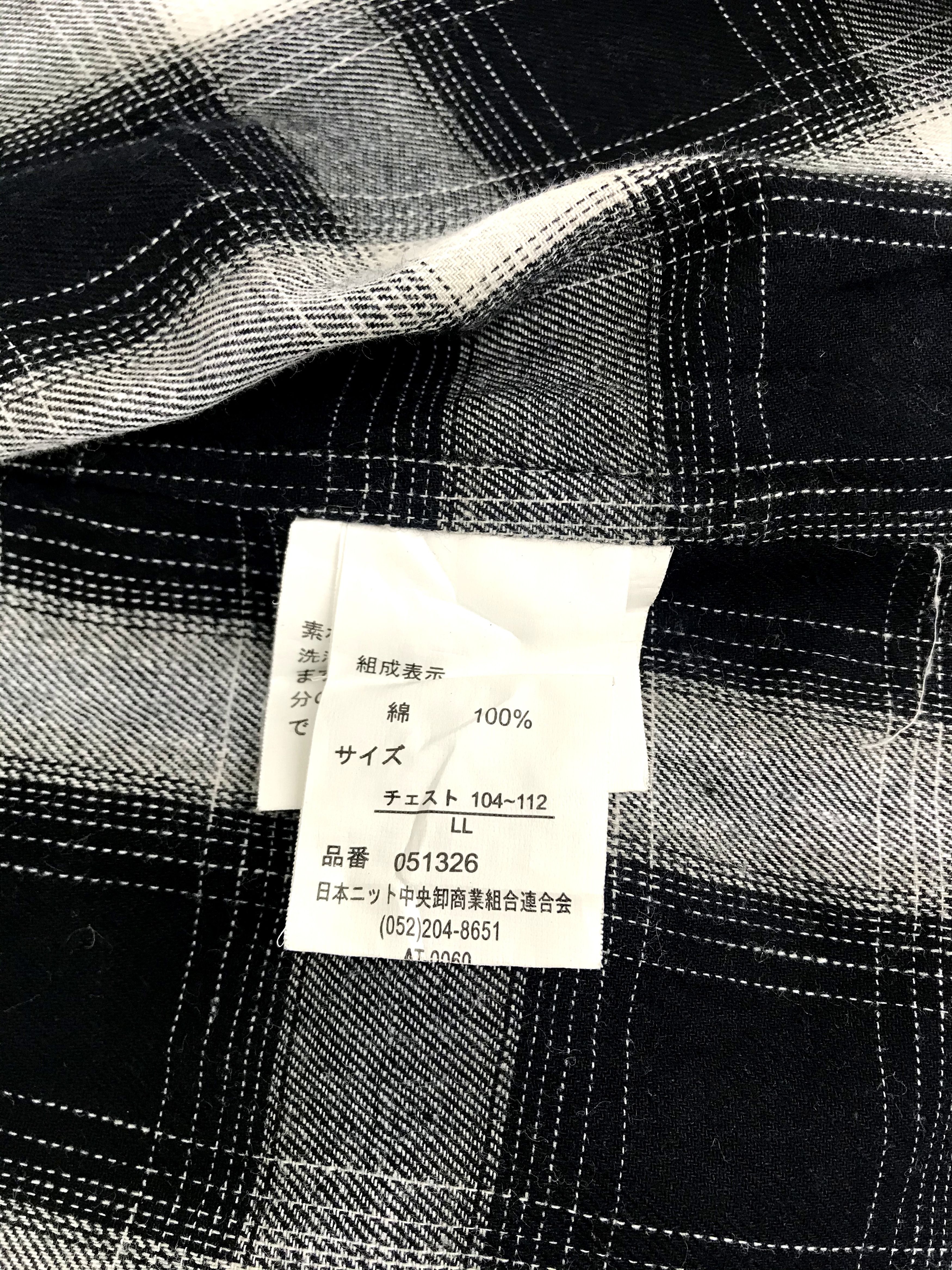 Flannel Vintage Style Commontage Flannel Shirt Double Pockets Size US L / EU 52-54 / 3 - 9 Thumbnail
