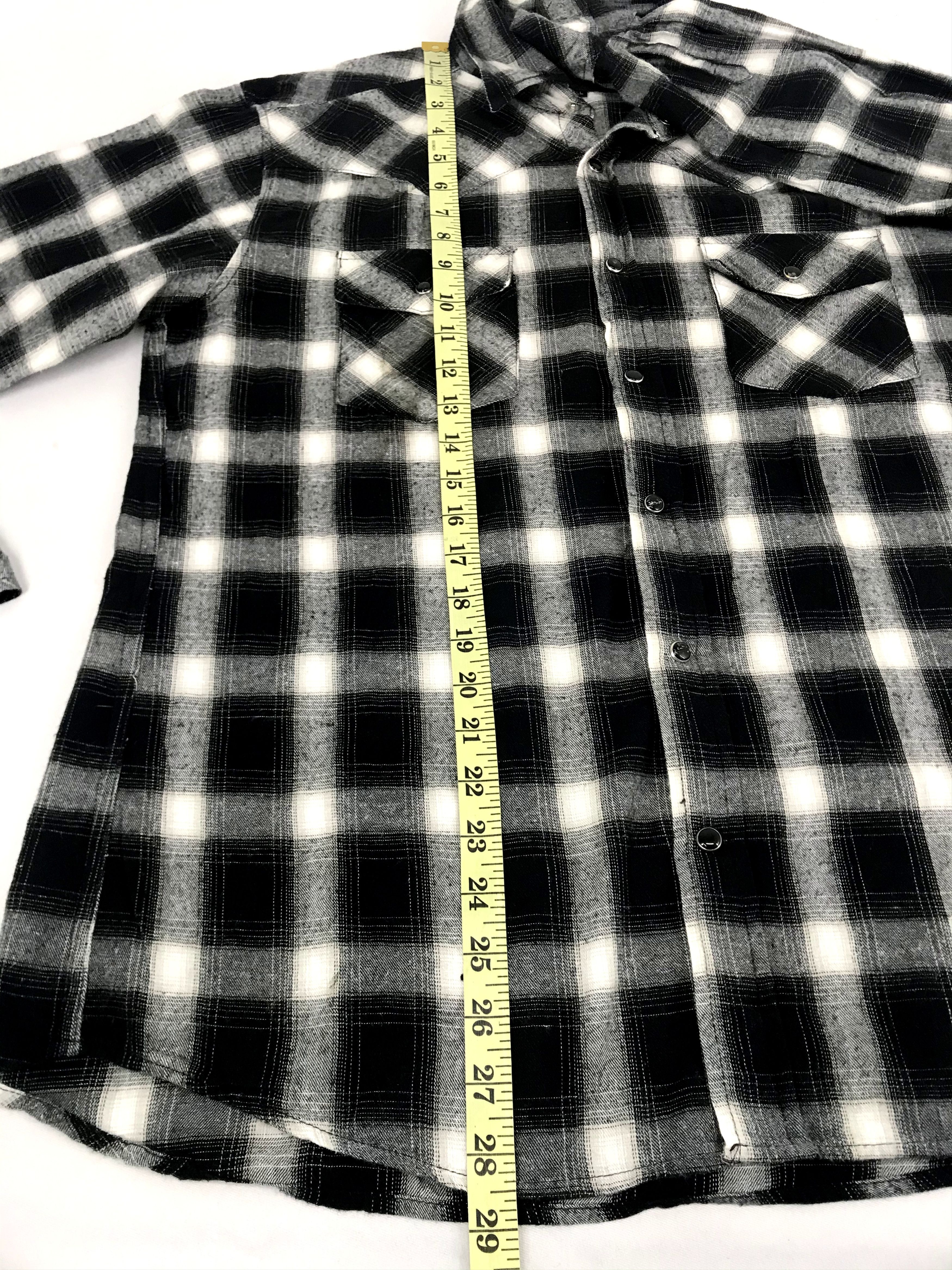 Flannel Vintage Style Commontage Flannel Shirt Double Pockets Size US L / EU 52-54 / 3 - 12 Thumbnail