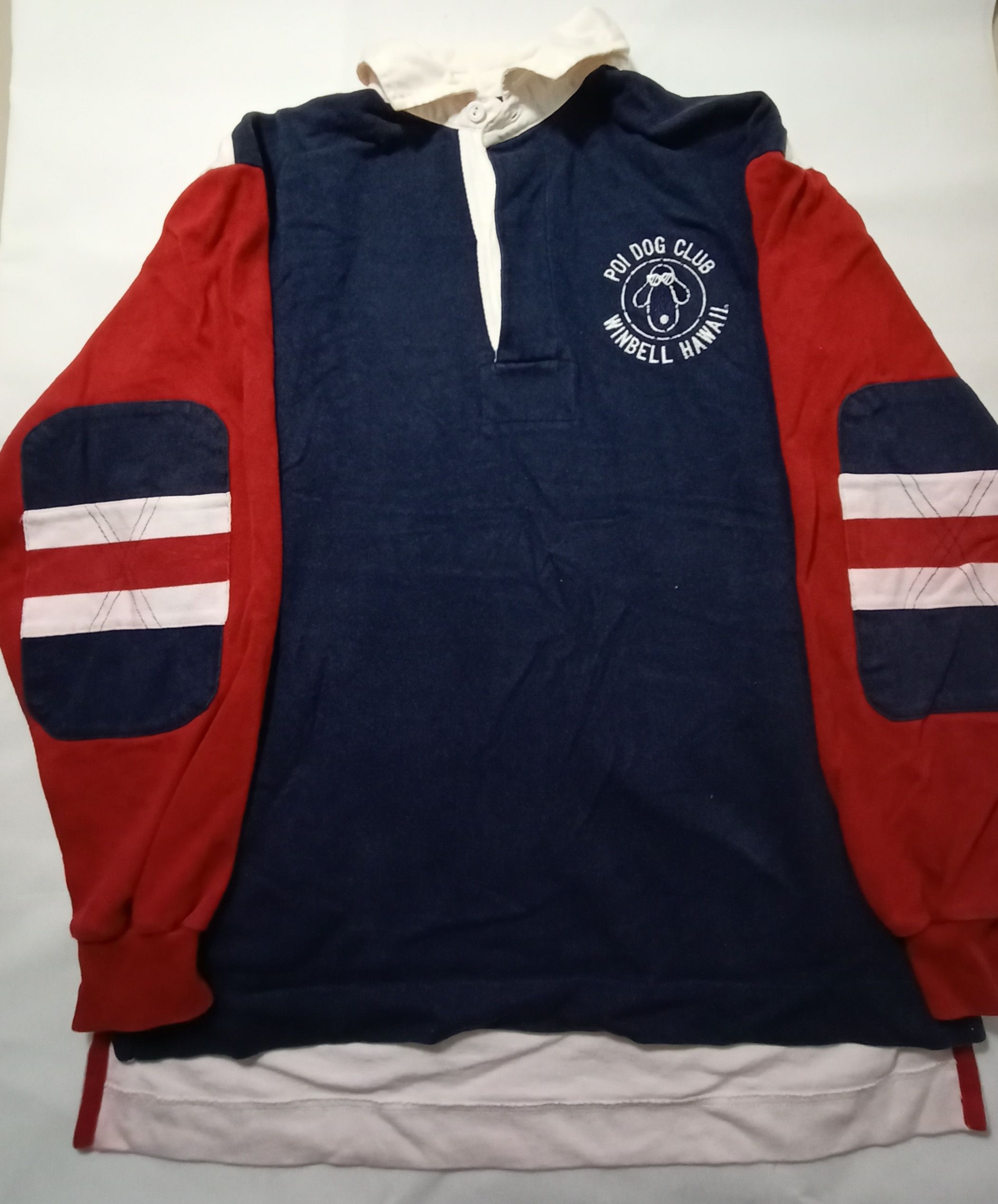 Nautica Nautica X Poi Dog Winbell Hawaii Polo Rugby Tee Size US M / EU 48-50 / 2 - 1 Thumbnail