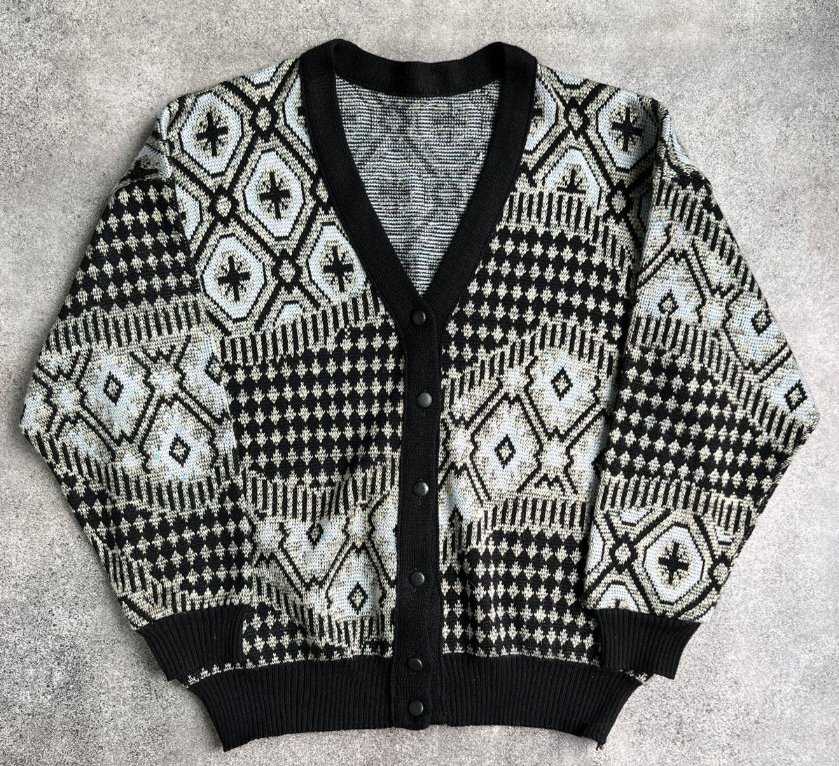 Vintage Vintage woollen cardigan Size US M / EU 48-50 / 2 - 1 Thumbnail