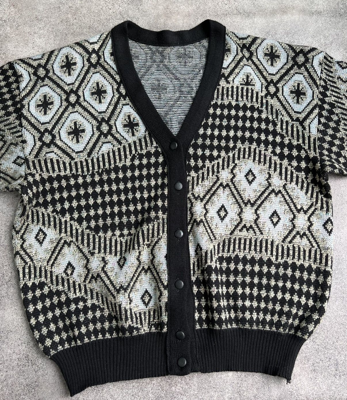 Vintage Vintage woollen cardigan Size US M / EU 48-50 / 2 - 2 Thumbnail