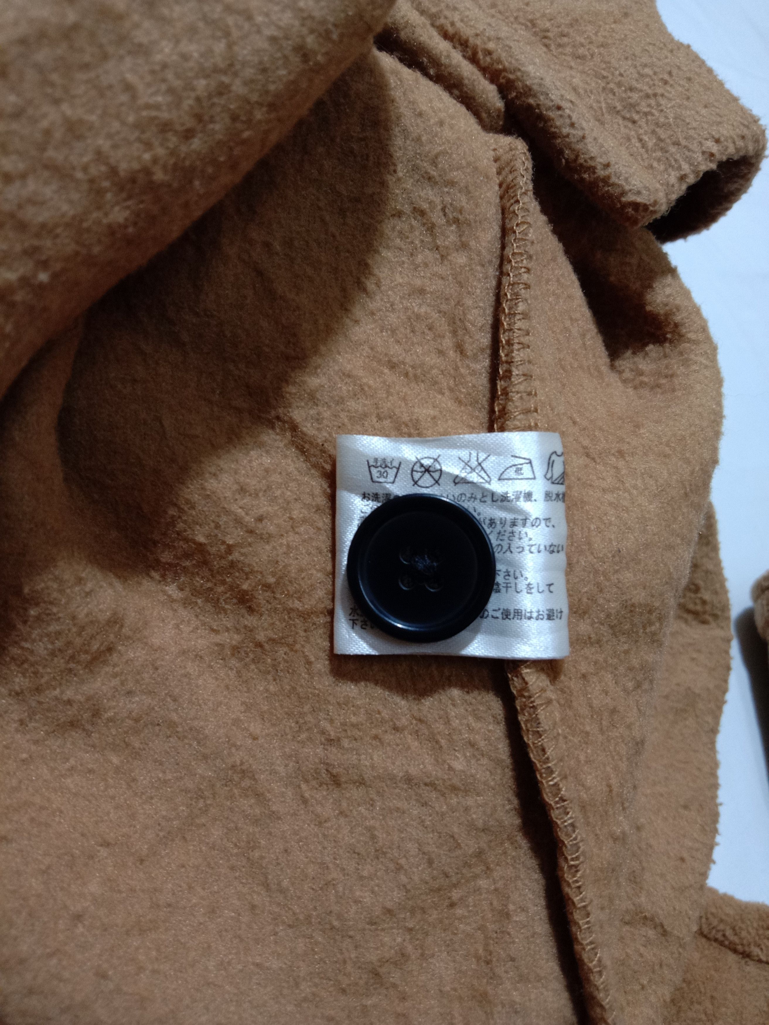 Japanese Brand Cloud Nine Button Down Shirt / Jacket Fleece Size US M / EU 48-50 / 2 - 12 Thumbnail
