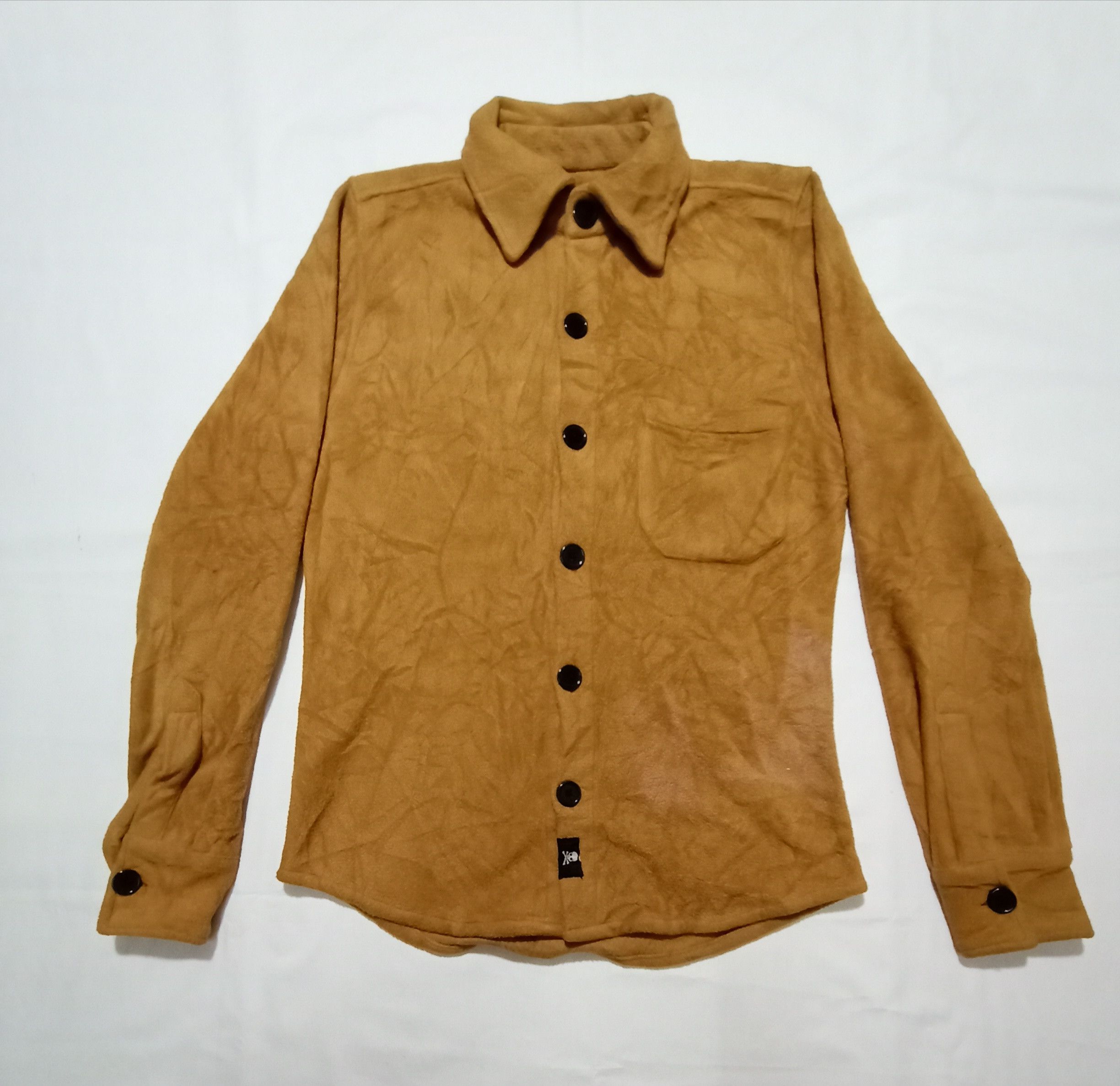 Japanese Brand Cloud Nine Button Down Shirt / Jacket Fleece Size US M / EU 48-50 / 2 - 1 Thumbnail