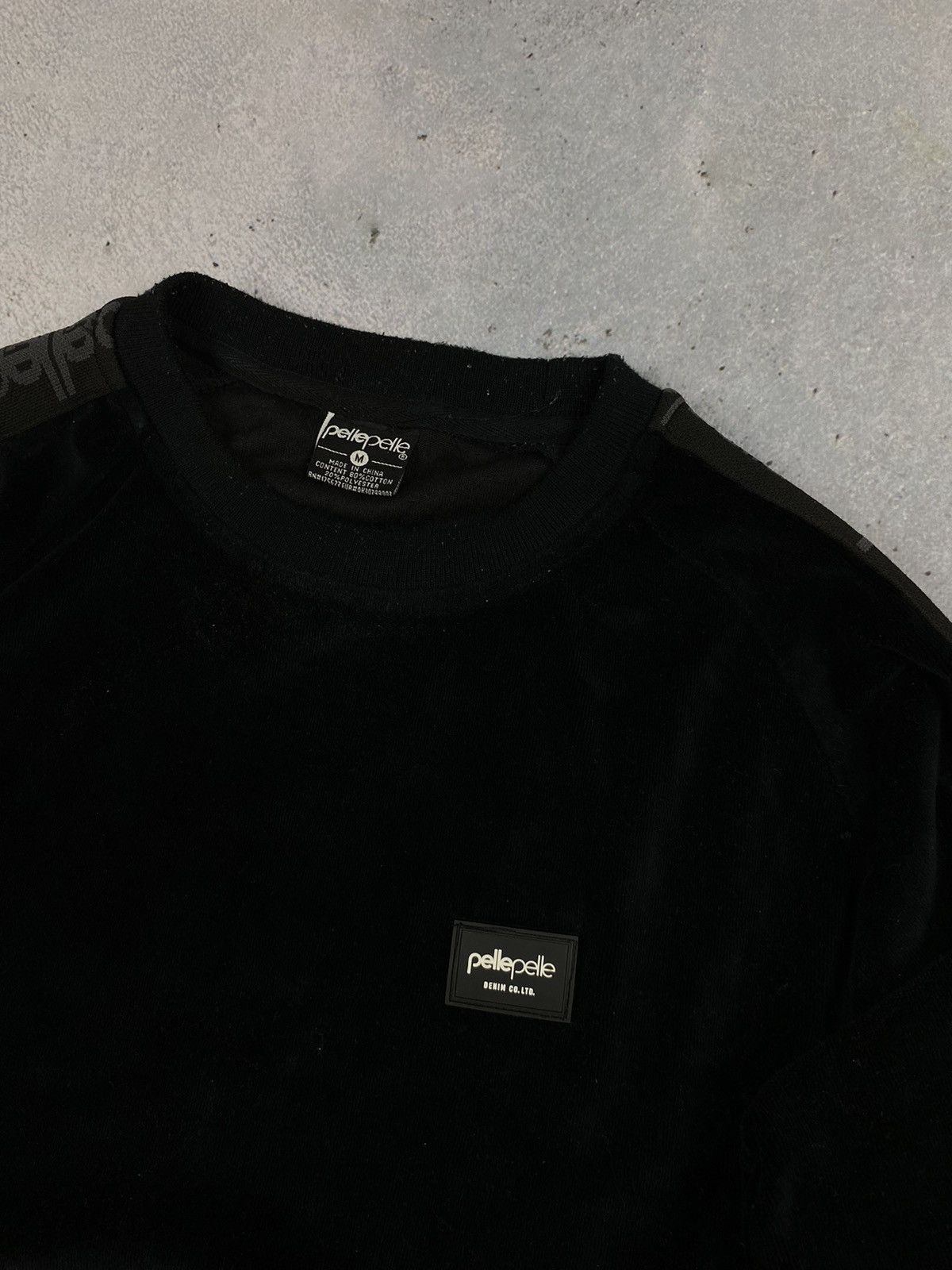Marc Buchanan × Pelle Pelle × Vintage Pelle Pelle sweatshirt velour vintage rare hype Size US M / EU 48-50 / 2 - 3 Thumbnail