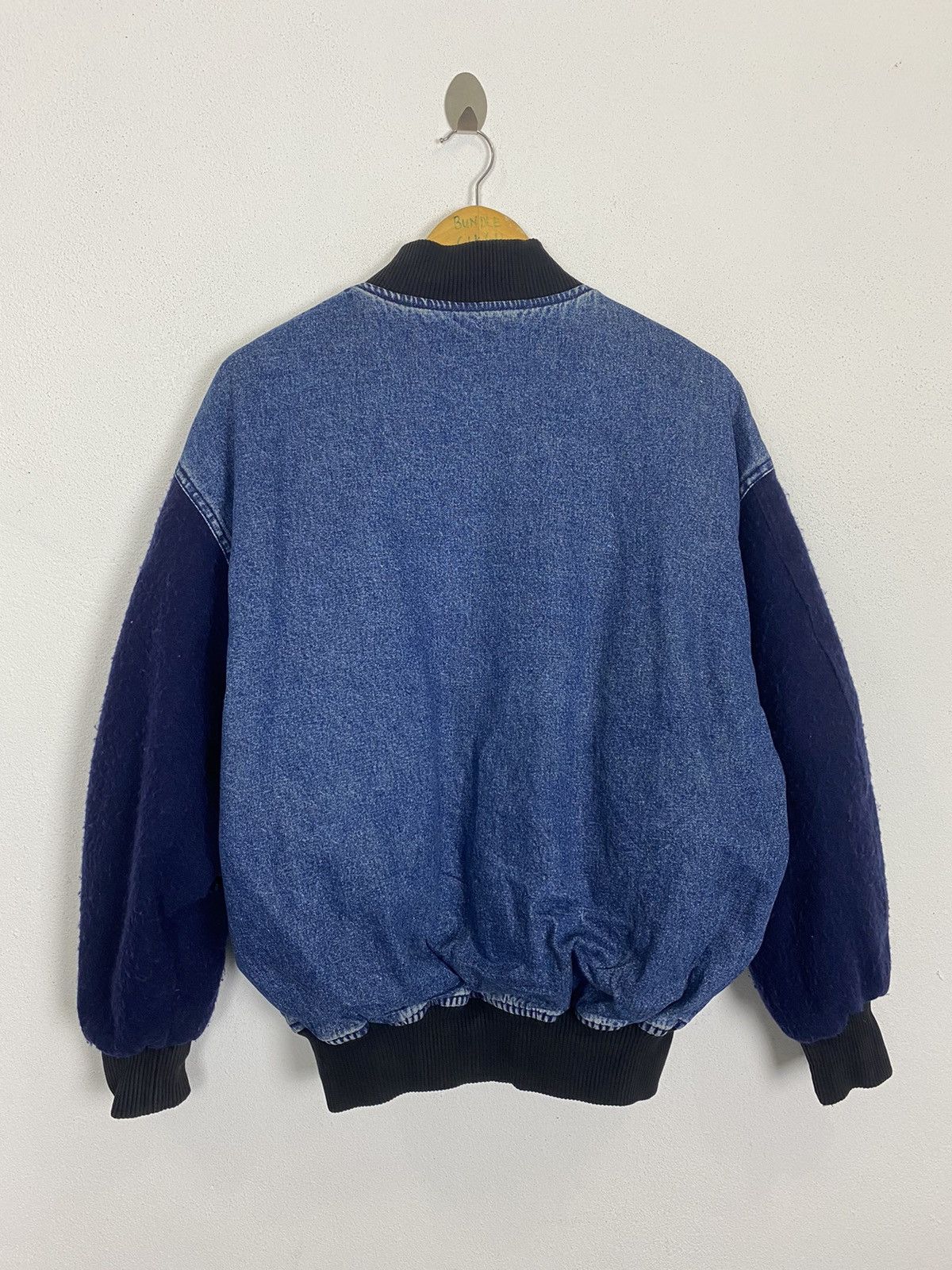 Denime × Vintage VINTAGE SCENE AMERICA DENIME BOMBER JACKET Size US L / EU 52-54 / 3 - 3 Thumbnail