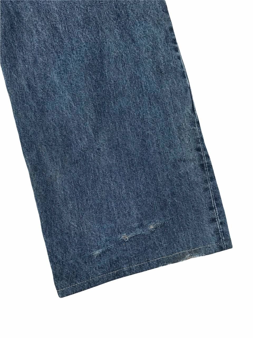 If Six Was Nine Japanese Brand Rebirth Distressed Streetwear Denim Pants Size US 37 - 13 Thumbnail