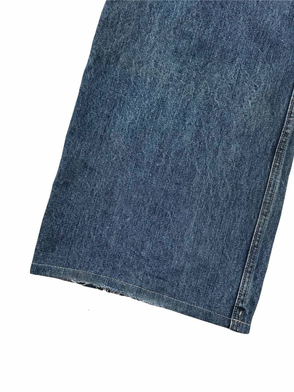 If Six Was Nine Japanese Brand Rebirth Distressed Streetwear Denim Pants Size US 37 - 12 Thumbnail