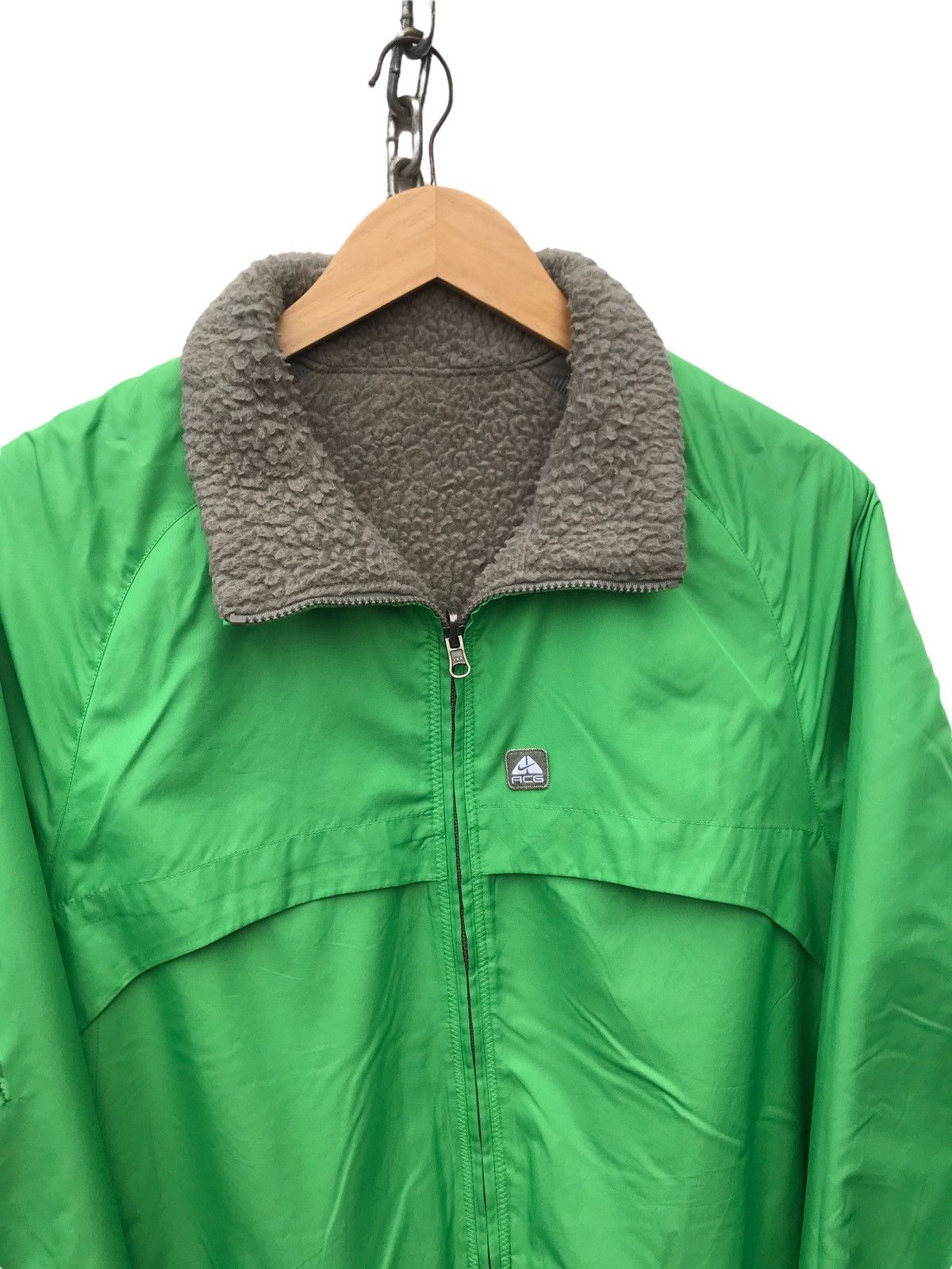 Nike ACG Nike Acg Riversible Sherpa Nylon Jacket Size US L / EU 52-54 / 3 - 7 Thumbnail
