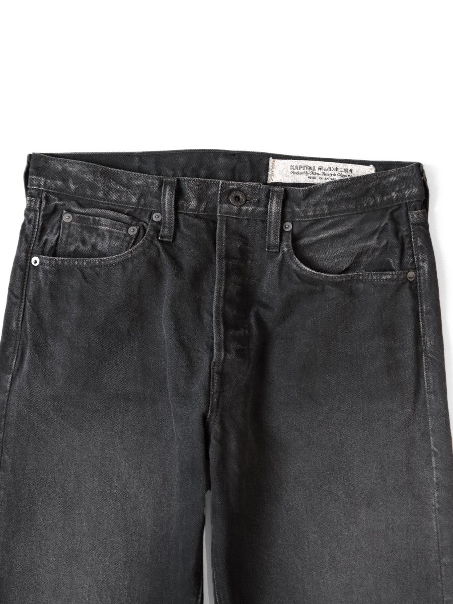 Kapital KAPITAL 14oz black denim 5P monkey cisco jeans Size US 28 / EU 44 - 4 Thumbnail