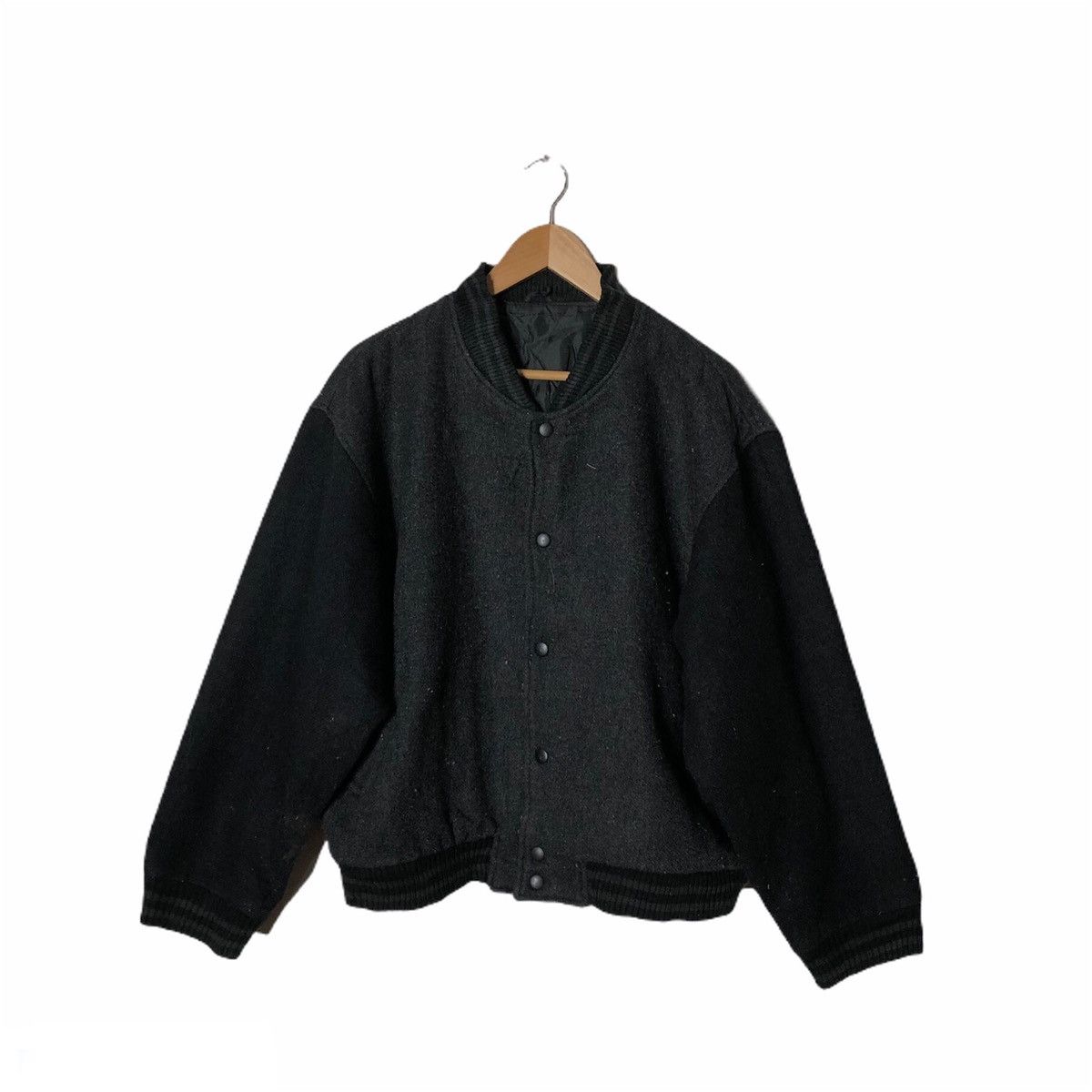 Hysteric Glamour Reservation Big Logo Varsity Jacket Size US M / EU 48-50 / 2 - 2 Thumbnail