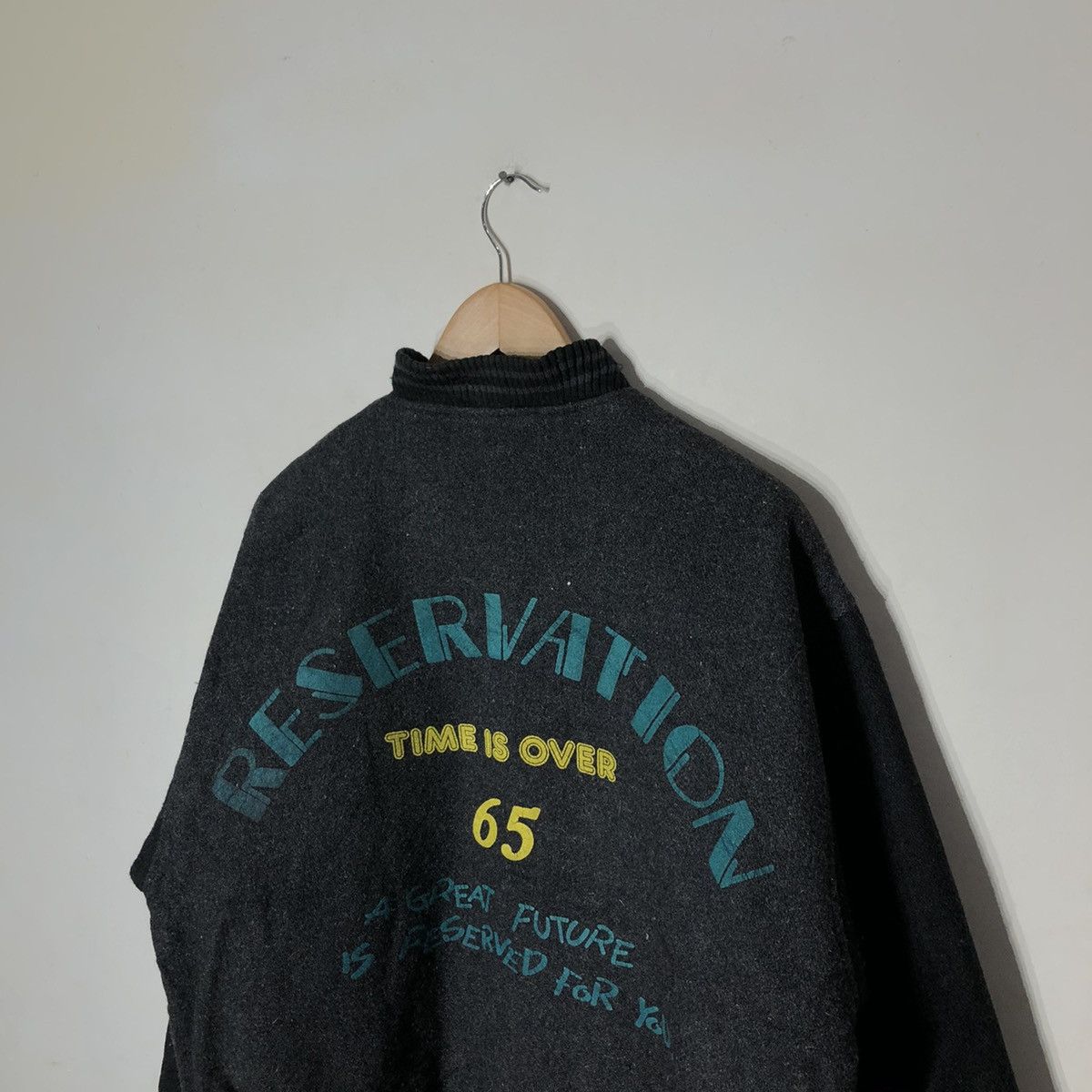 Hysteric Glamour Reservation Big Logo Varsity Jacket Size US M / EU 48-50 / 2 - 8 Thumbnail