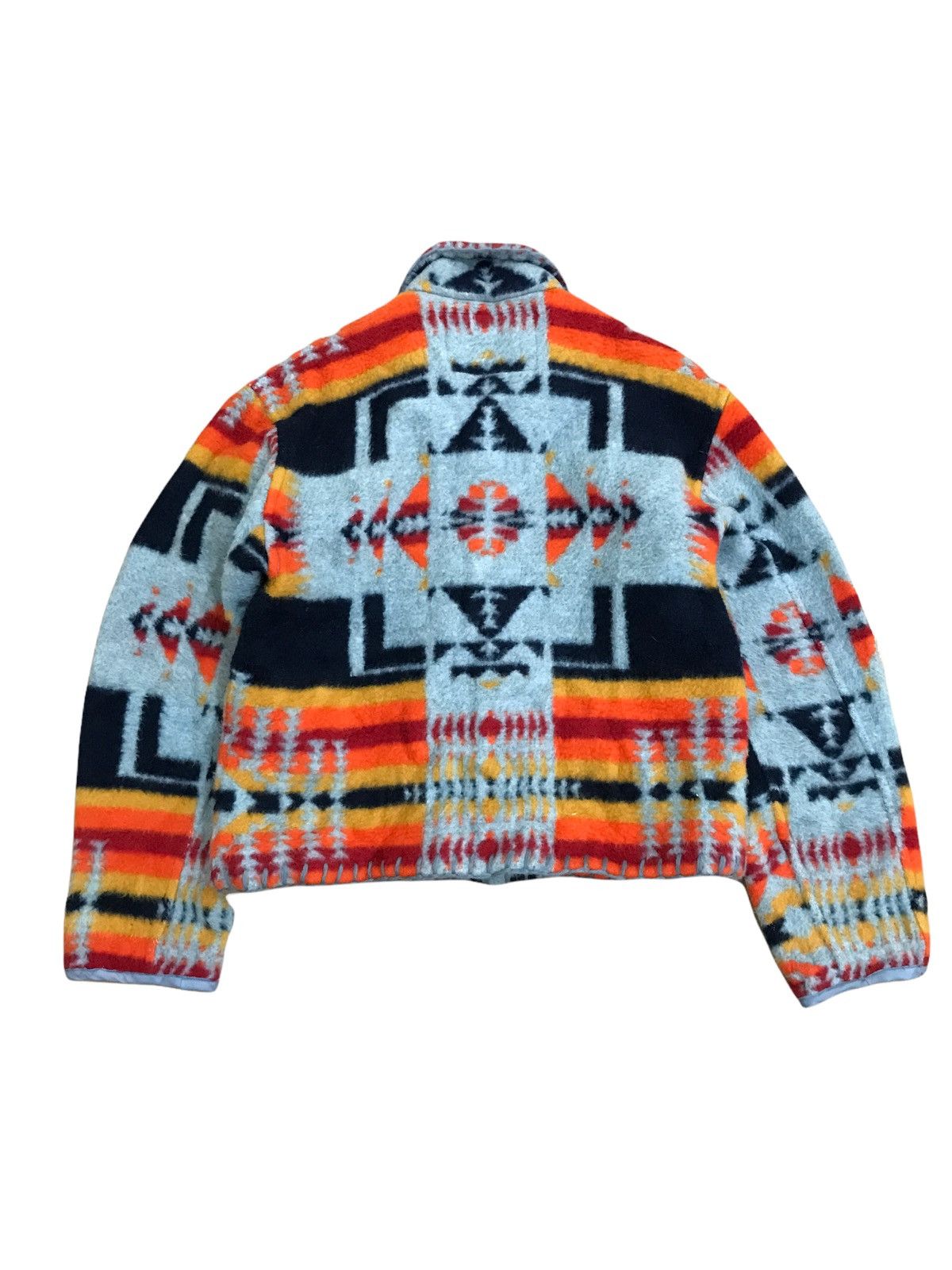 Japanese Brand Studio Map Navajo Tribal Fleece Cropped Kapital Style Size US S / EU 44-46 / 1 - 2 Thumbnail