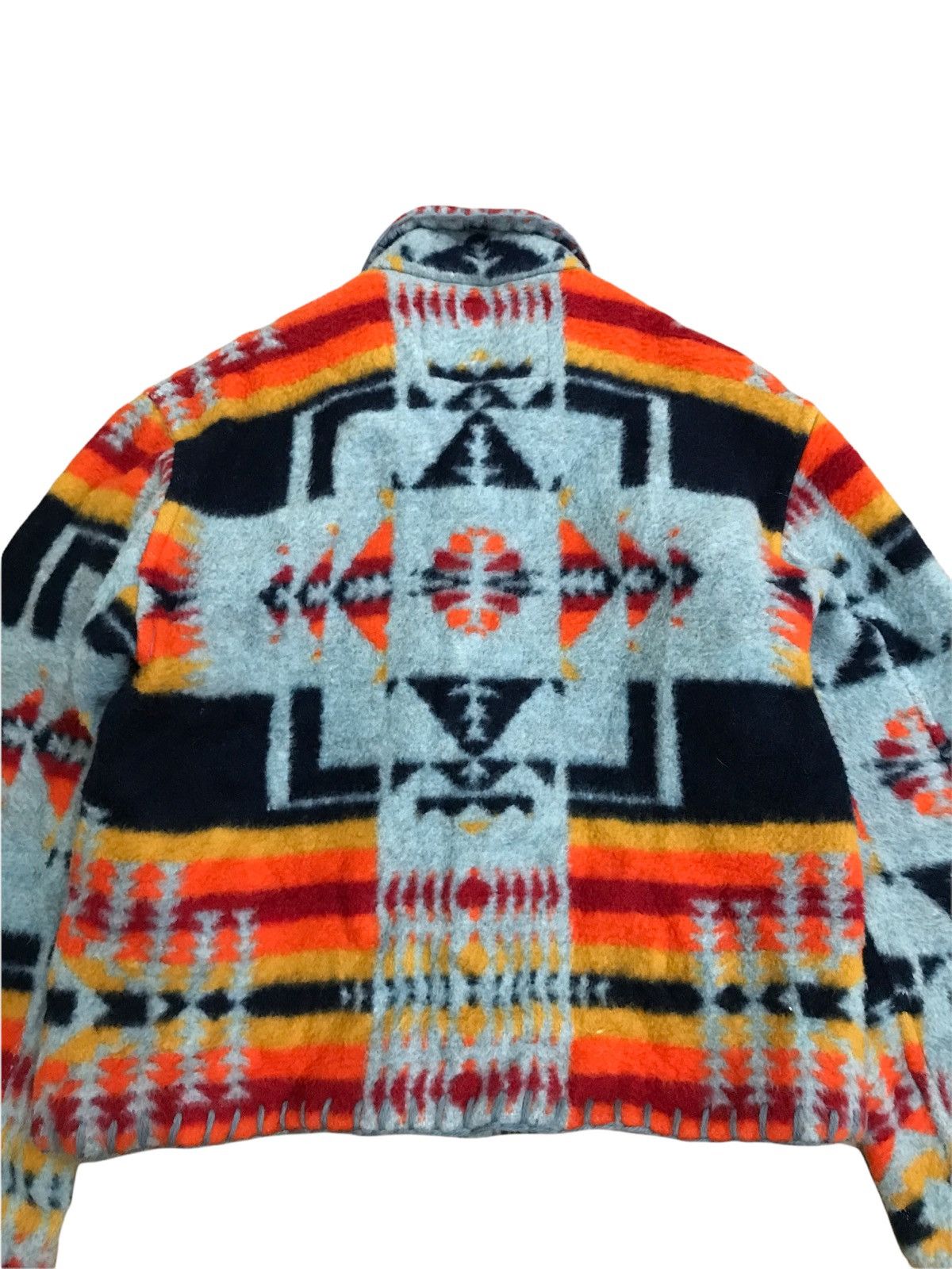 Japanese Brand Studio Map Navajo Tribal Fleece Cropped Kapital Style Size US S / EU 44-46 / 1 - 3 Thumbnail
