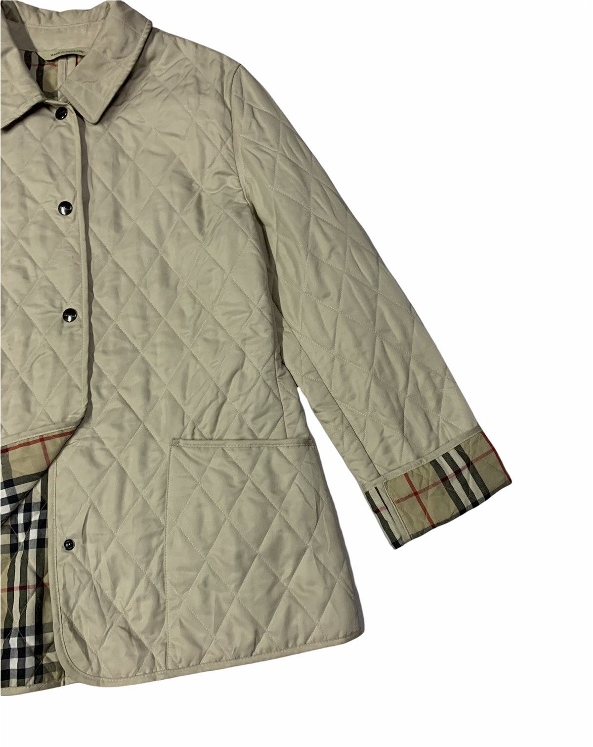 Burberry 🔥BURBERRY QUILTED JACKETS NOVACHECK Size US M / EU 48-50 / 2 - 5 Thumbnail