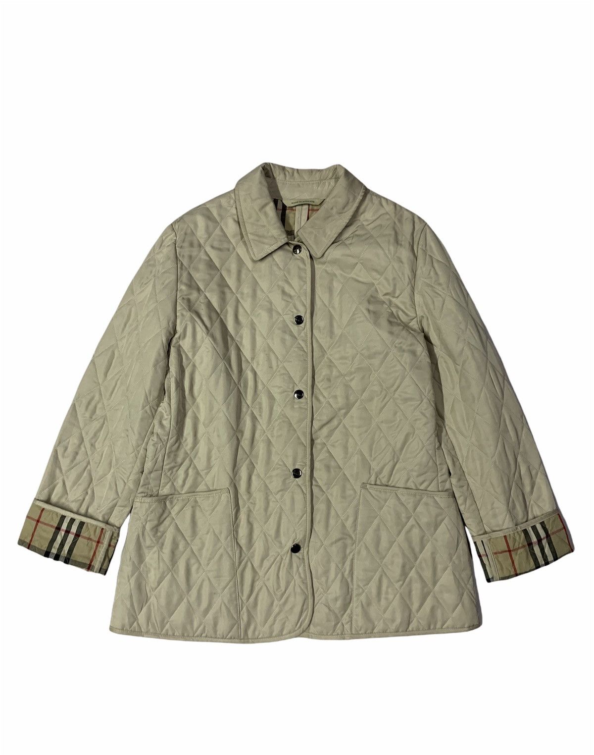 Burberry 🔥BURBERRY QUILTED JACKETS NOVACHECK Size US M / EU 48-50 / 2 - 3 Thumbnail