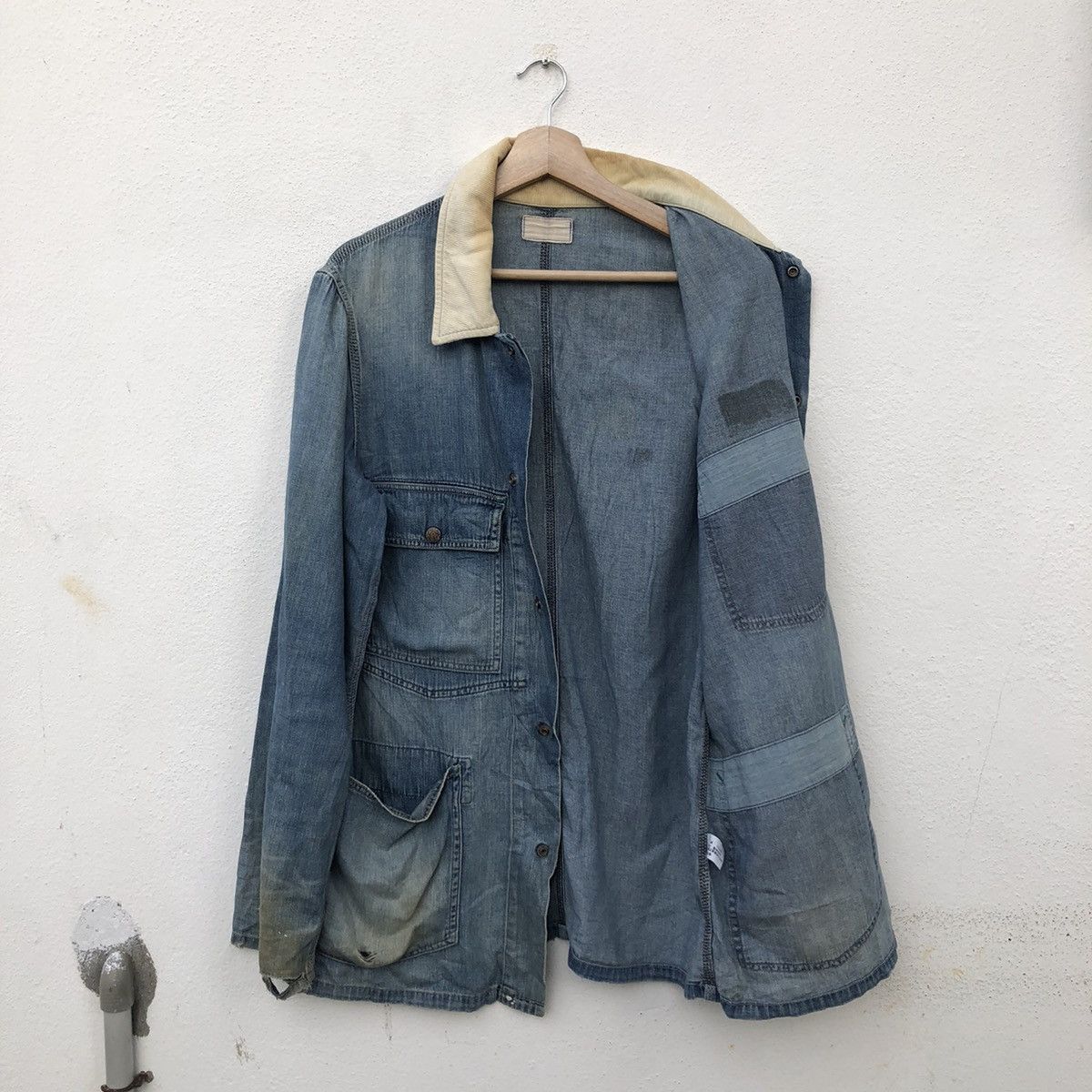 Blue Blue Japan BLUE BLUE JAPAN SHIRT BUTTON UPS DISTRESSED DESIGN Size US M / EU 48-50 / 2 - 3 Thumbnail