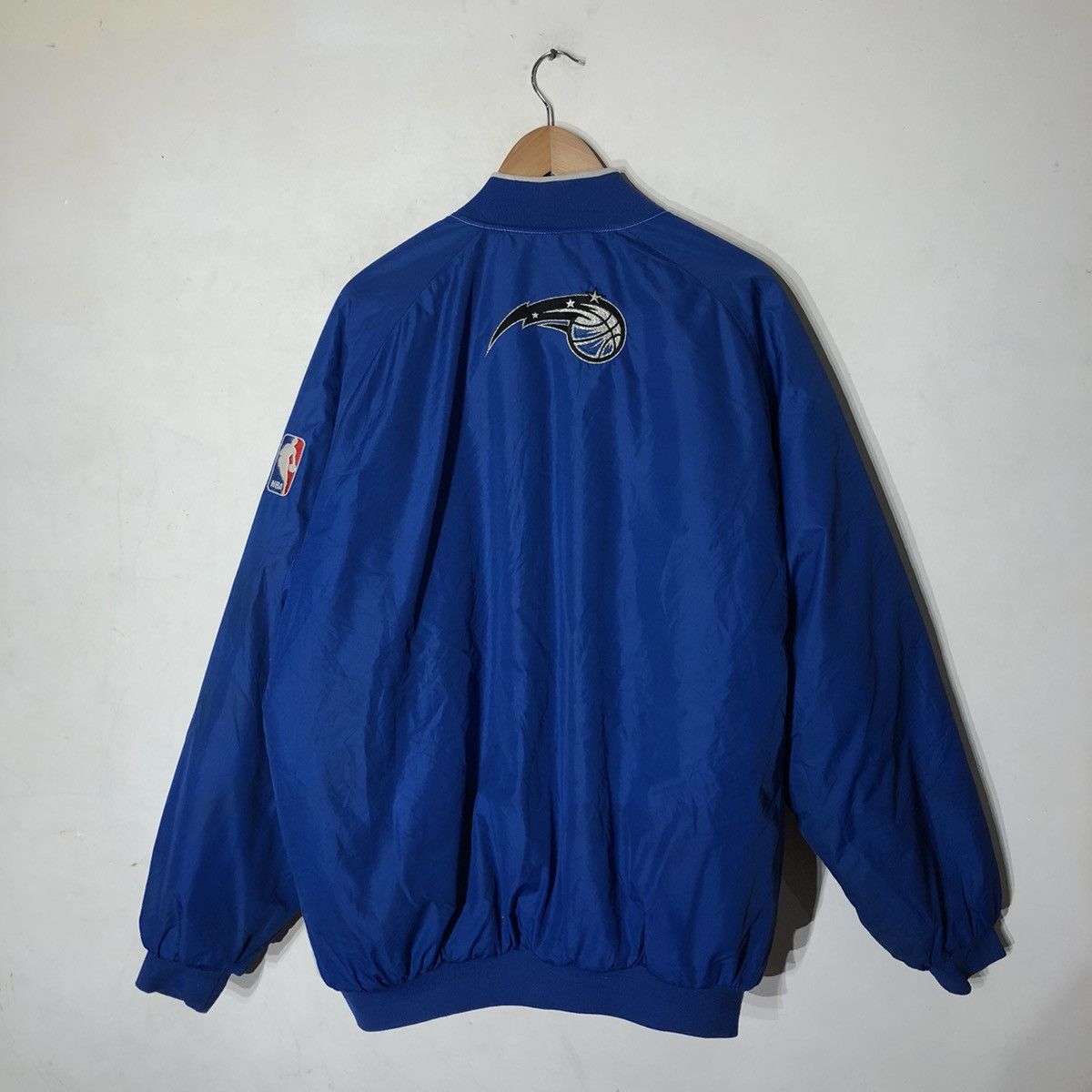 NBA VINTAGE NBA TEAM MAGIC BUTTON VARSITY JACKET Size US XXL / EU 58 / 5 - 8 Thumbnail