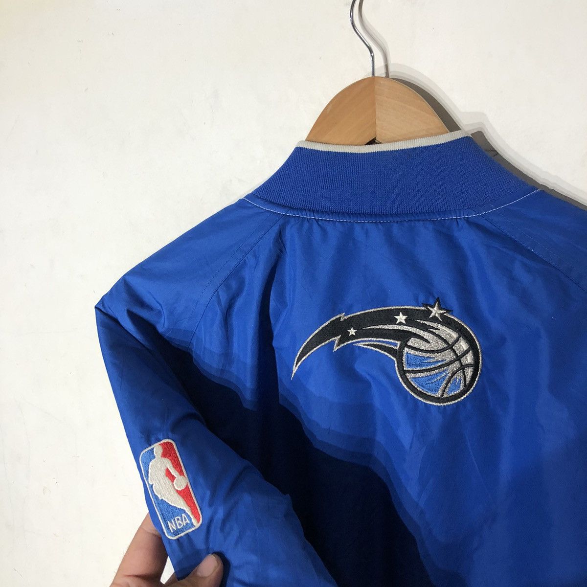 NBA VINTAGE NBA TEAM MAGIC BUTTON VARSITY JACKET Size US XXL / EU 58 / 5 - 9 Thumbnail