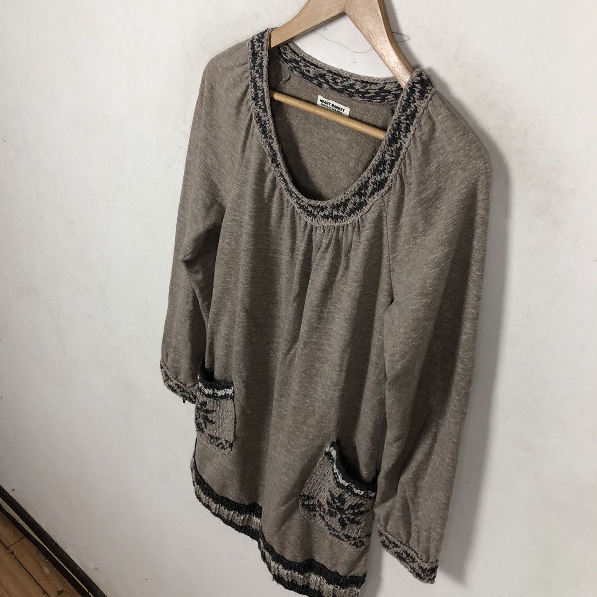 Blue Blue Japan LONG SLEEVE HEART MARKET BY BLUE BLUE JAPAN Size US M / EU 48-50 / 2 - 4 Thumbnail