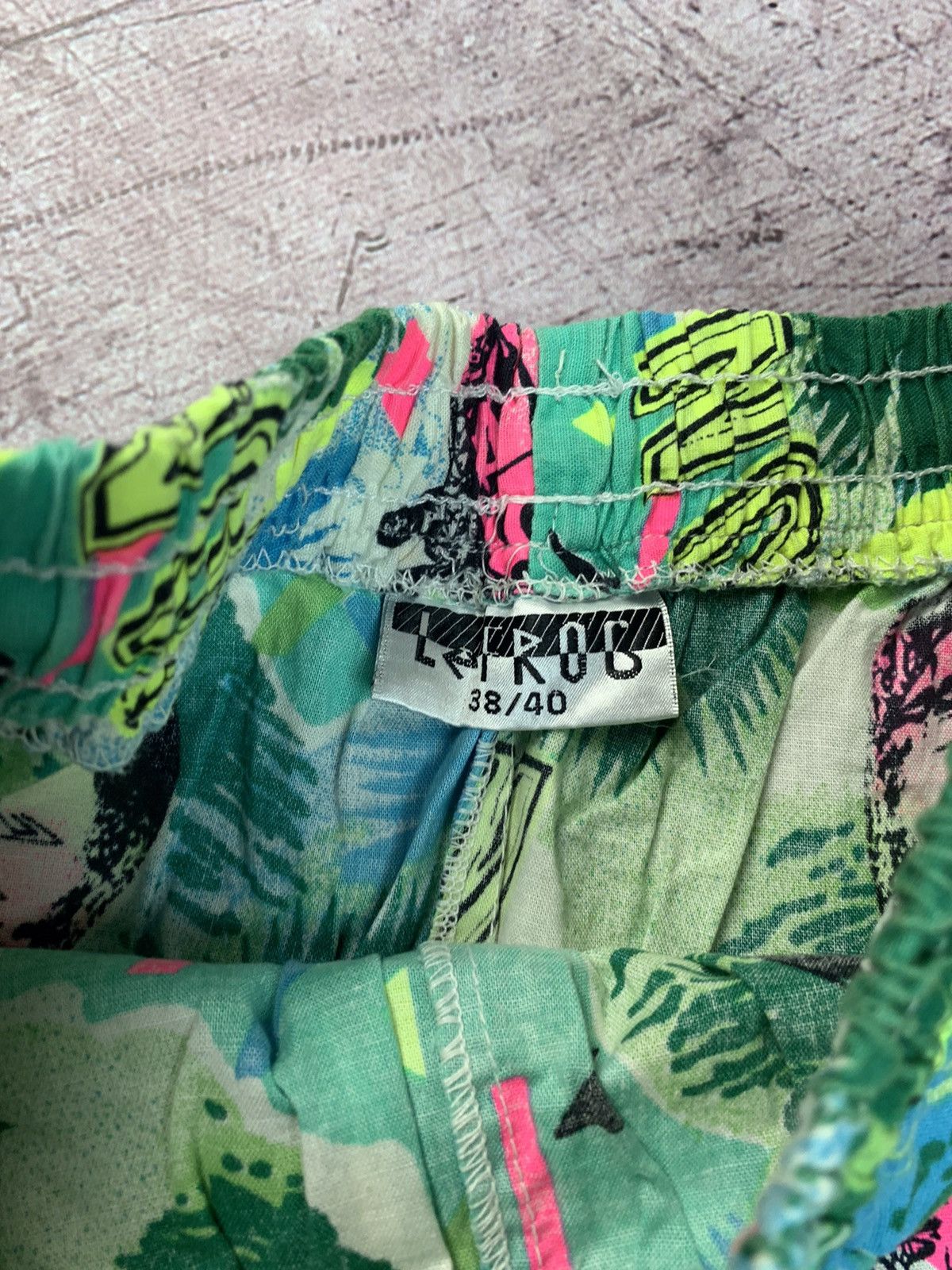 Other Vintage Hawaiian Crazy Art Shorts Size US 32 / EU 48 - 5 Thumbnail