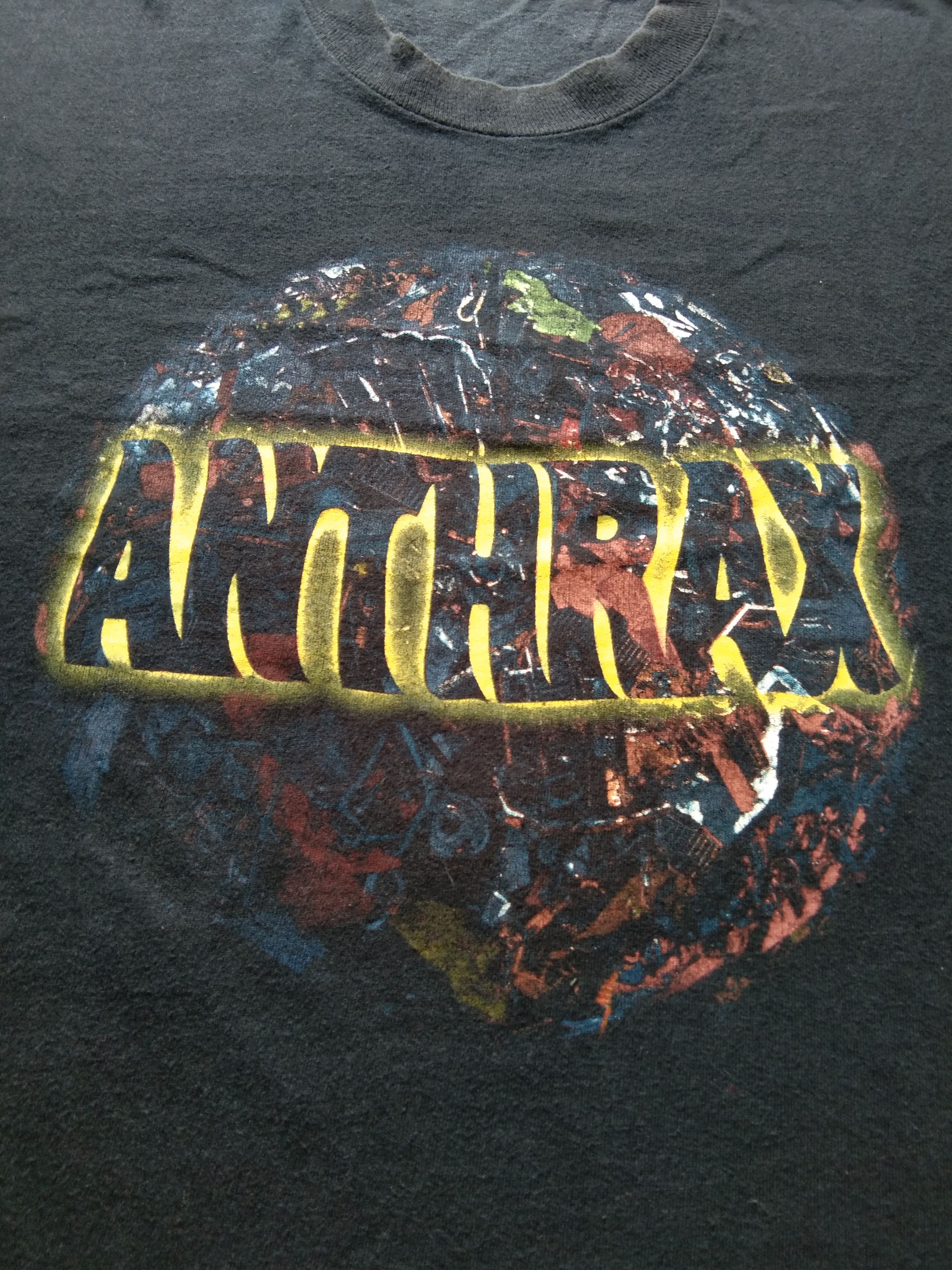 Vintage 90s anthrax stomp 442 tshirt