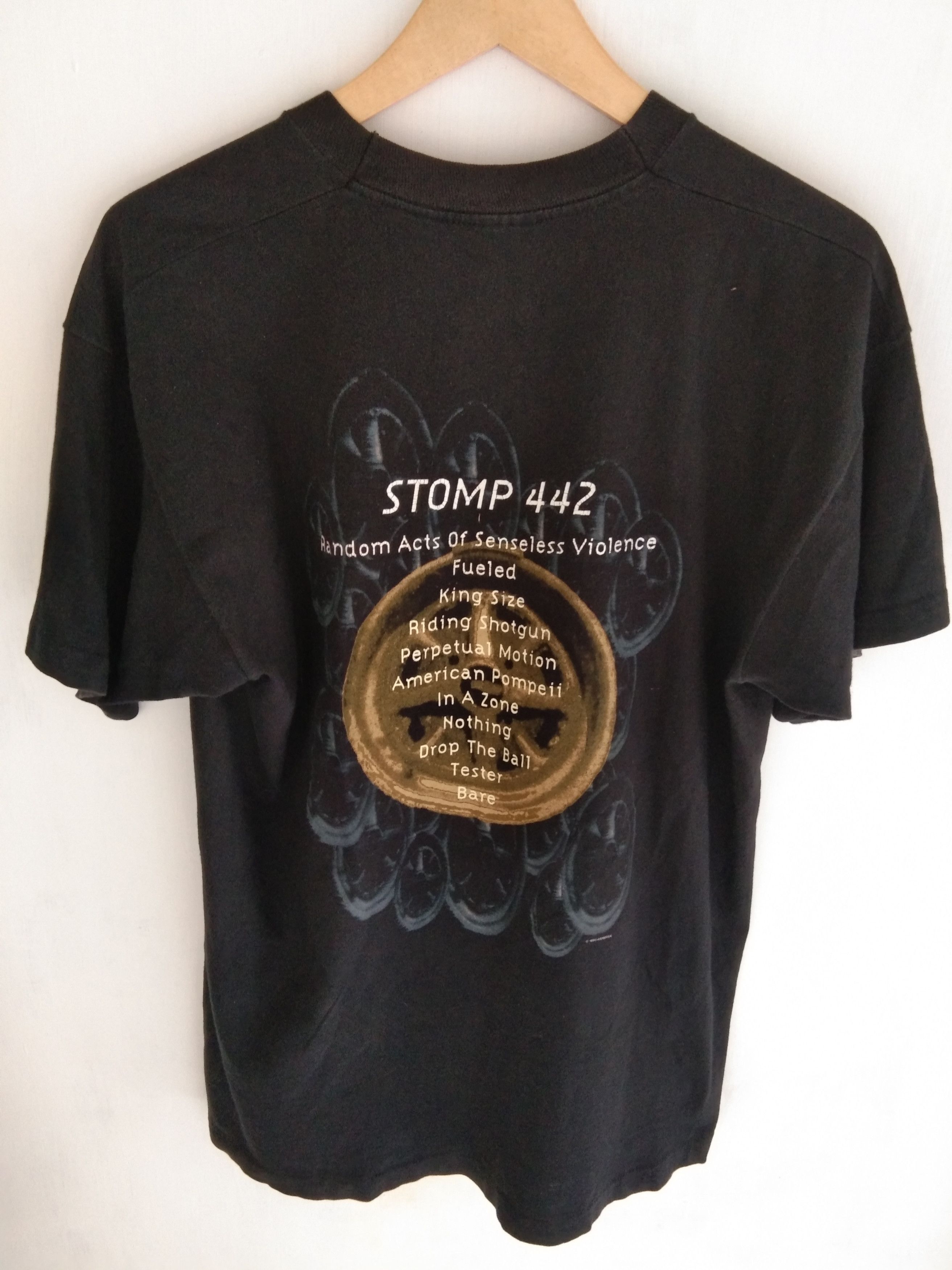 Vintage 90s anthrax stomp 442 tshirt