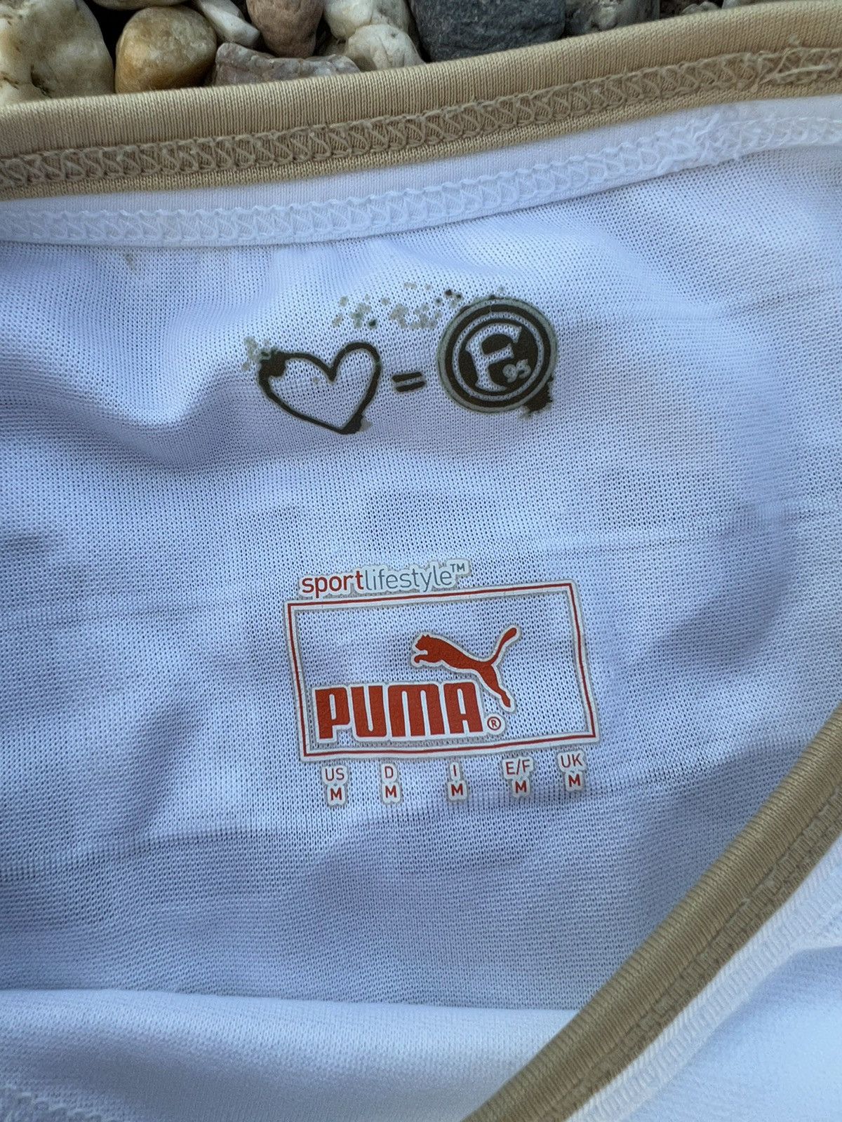 Puma Puma vintage Fortuna Düsseldorf soccer football home jersey Size US M / EU 48-50 / 2 - 3 Thumbnail