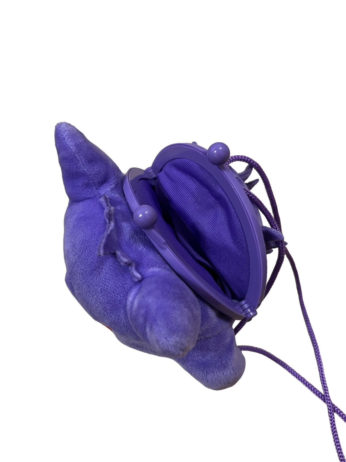 Anime SICK🔥90s Nintendo Pokemon Gengar Plush Crossbody Sling Bag Size ONE SIZE - 5 Thumbnail