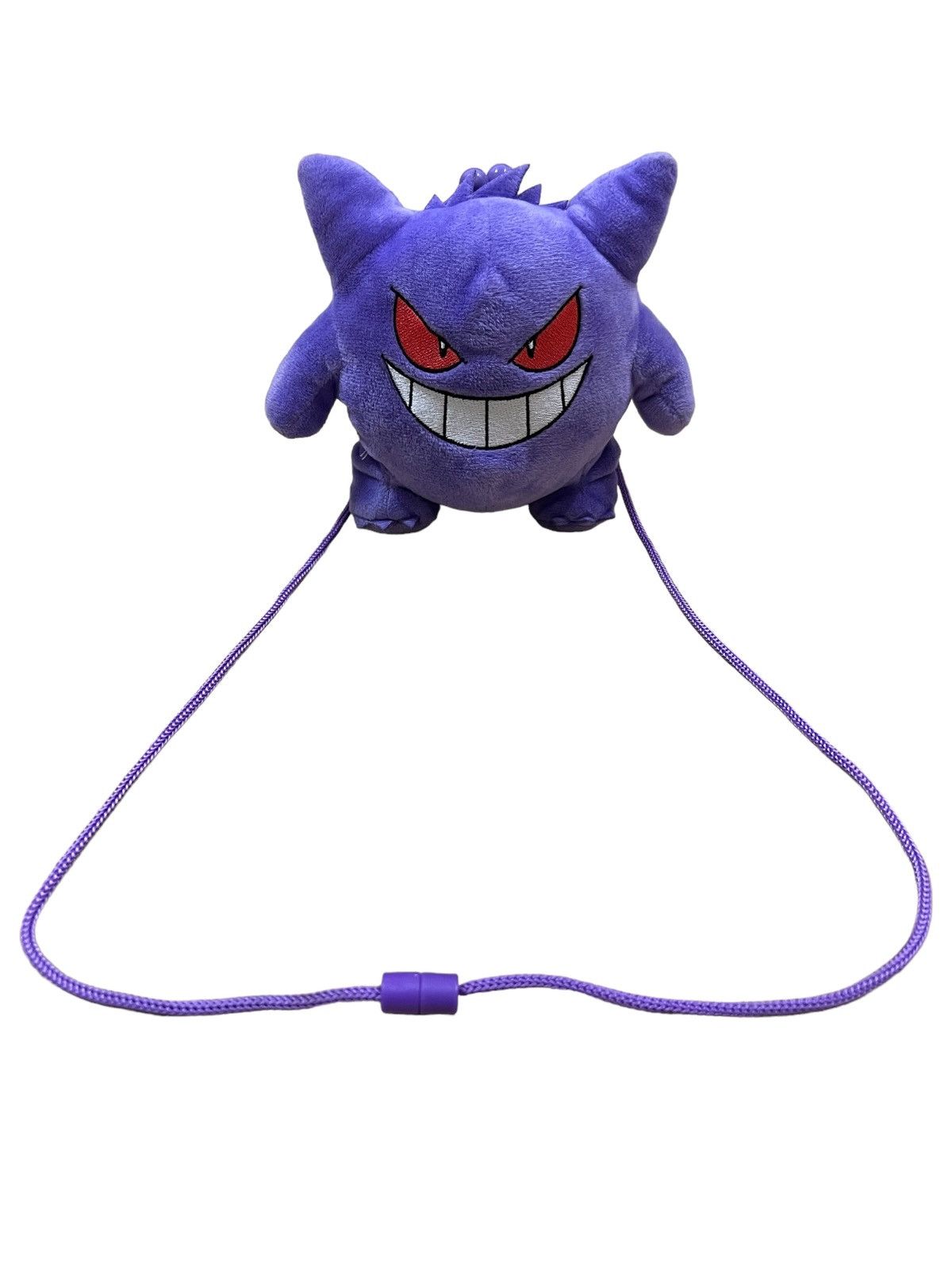 Anime SICK🔥90s Nintendo Pokemon Gengar Plush Crossbody Sling Bag Size ONE SIZE - 2 Thumbnail