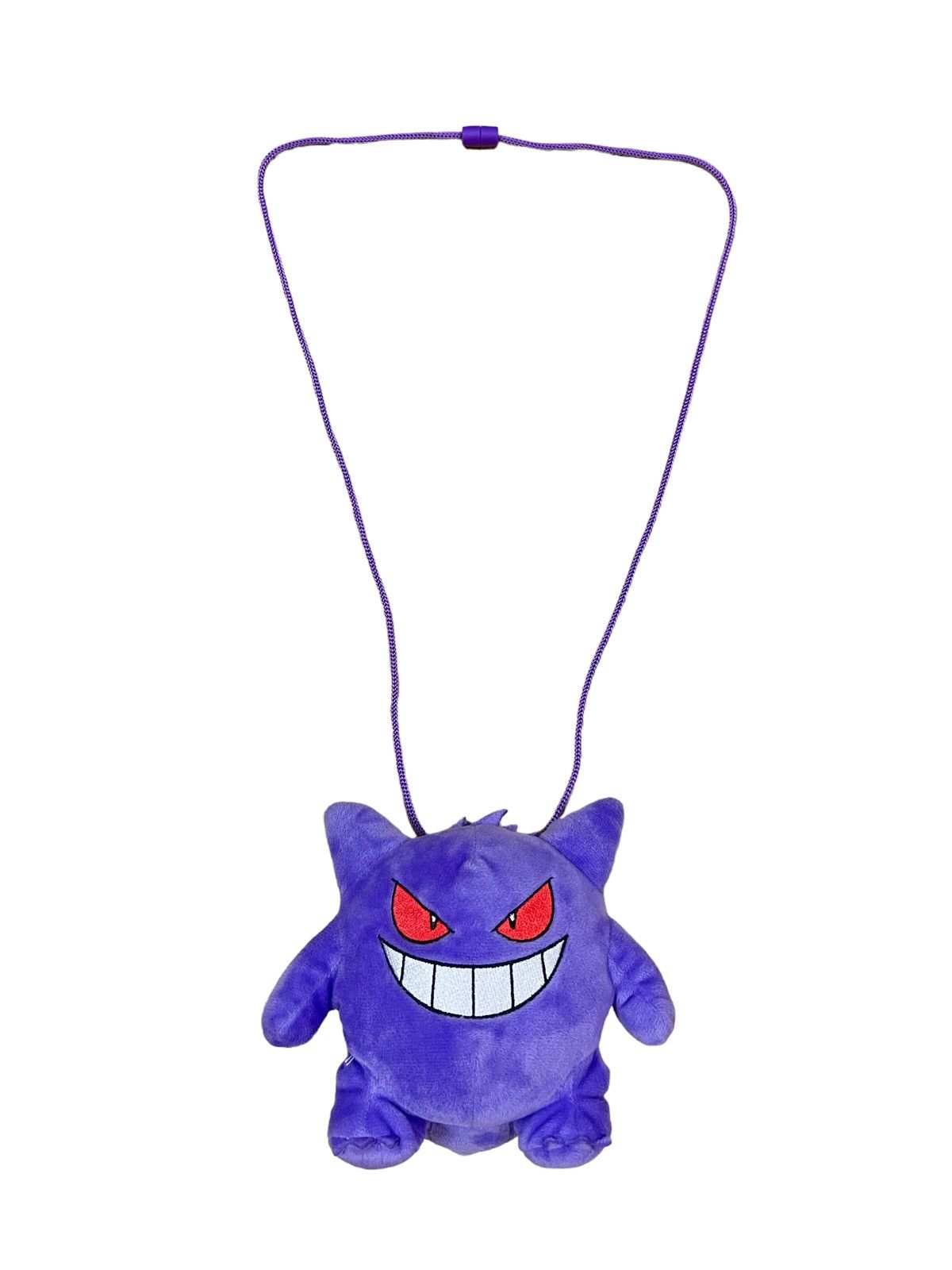 Anime SICK🔥90s Nintendo Pokemon Gengar Plush Crossbody Sling Bag Size ONE SIZE - 3 Thumbnail