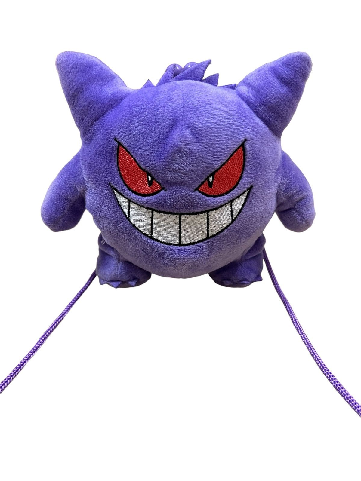 Anime SICK🔥90s Nintendo Pokemon Gengar Plush Crossbody Sling Bag Size ONE SIZE - 1 Thumbnail