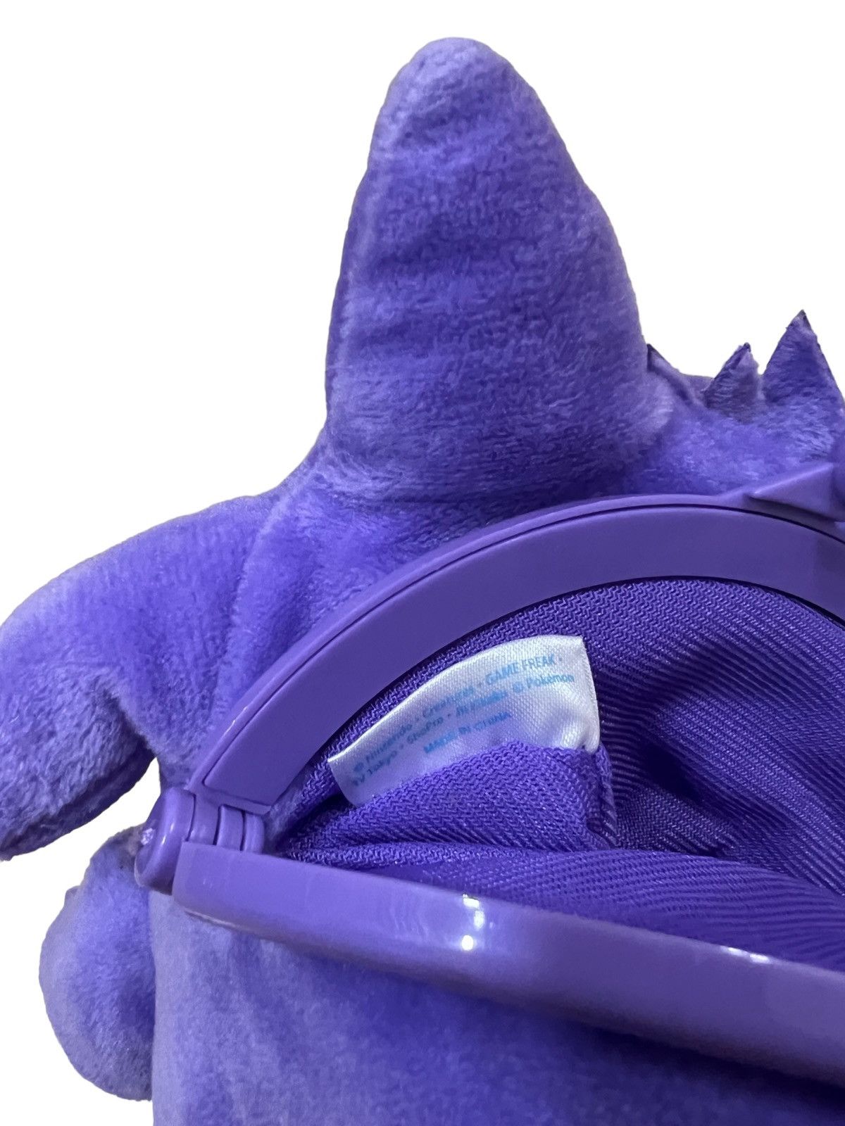 Anime SICK🔥90s Nintendo Pokemon Gengar Plush Crossbody Sling Bag Size ONE SIZE - 6 Thumbnail