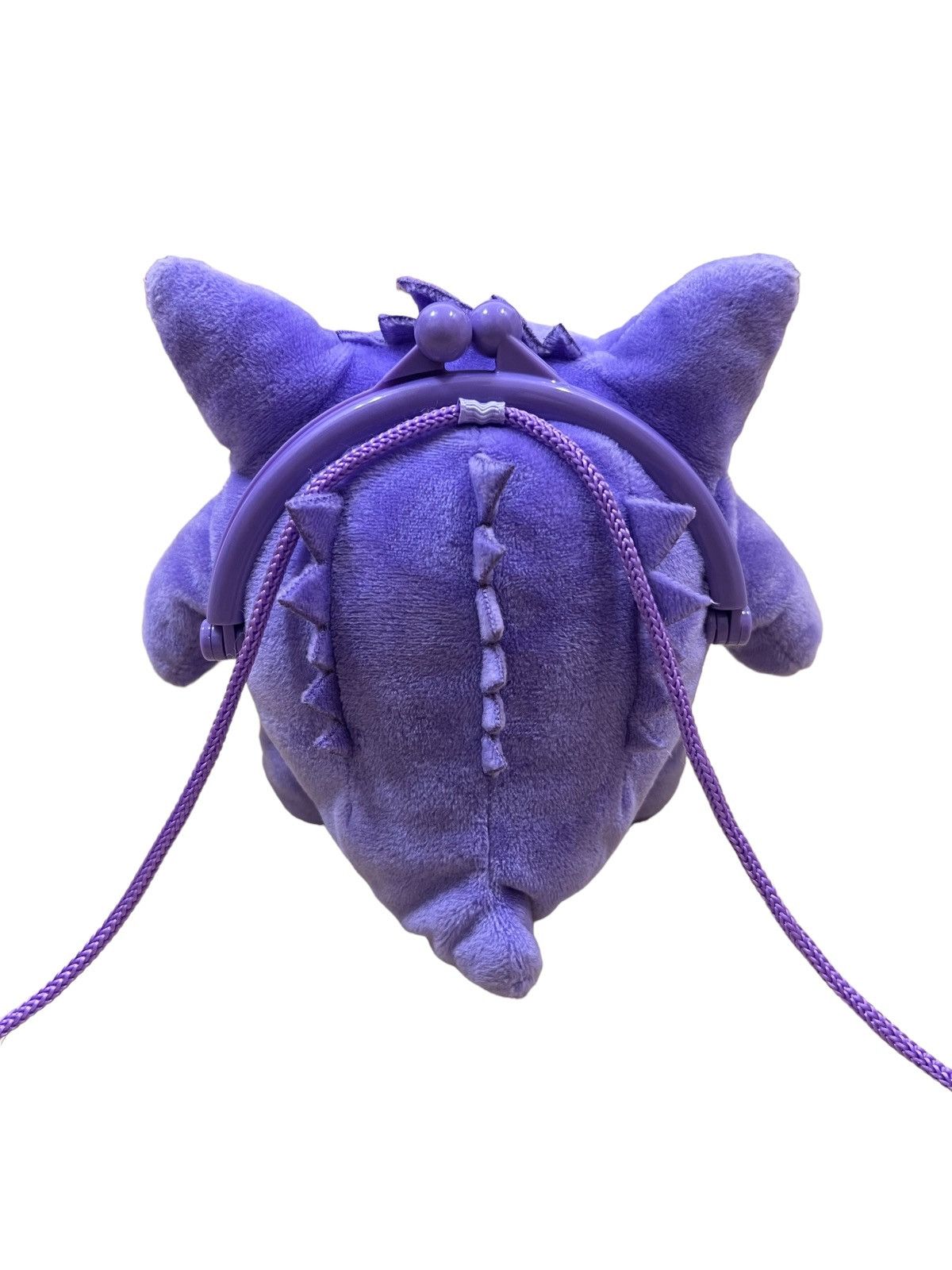 Anime SICK🔥90s Nintendo Pokemon Gengar Plush Crossbody Sling Bag Size ONE SIZE - 4 Thumbnail