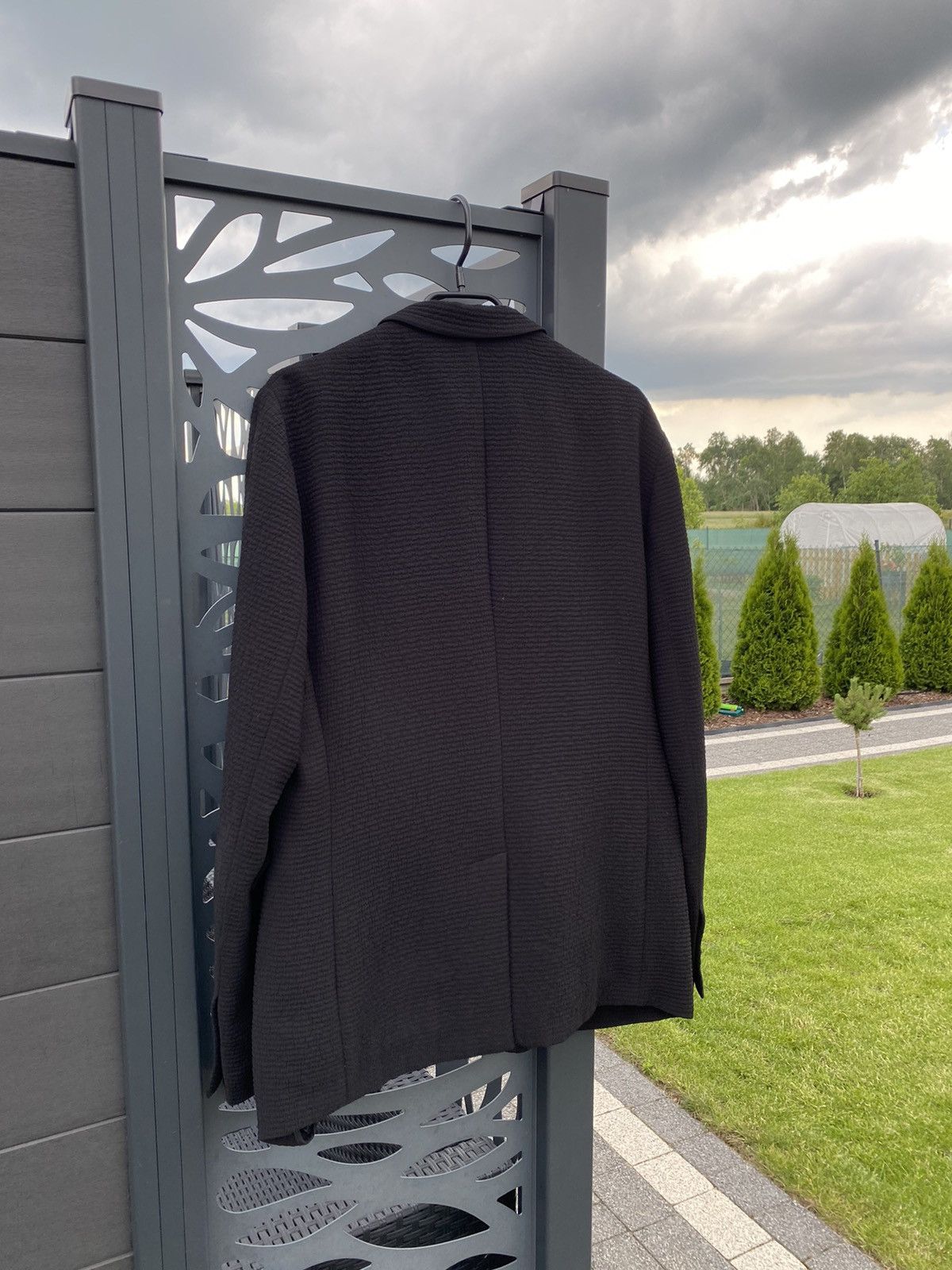 Emporio Armani Emporio Armani viscose rare luxury blazer Size 52S - 3 Thumbnail