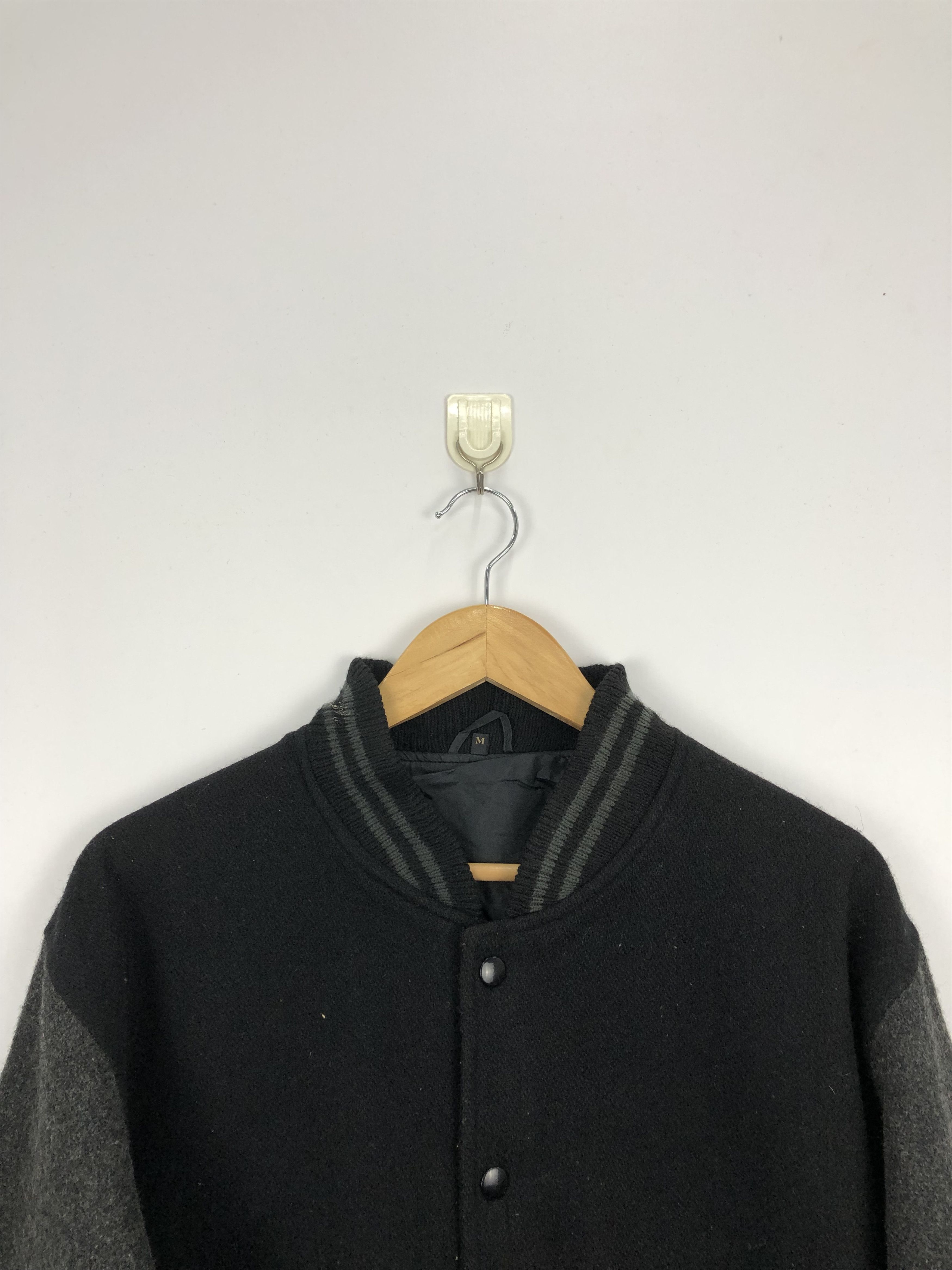Vintage Vintage Japanese Brand Wool Varsity Jacket Size US L / EU 52-54 / 3 - 2 Thumbnail